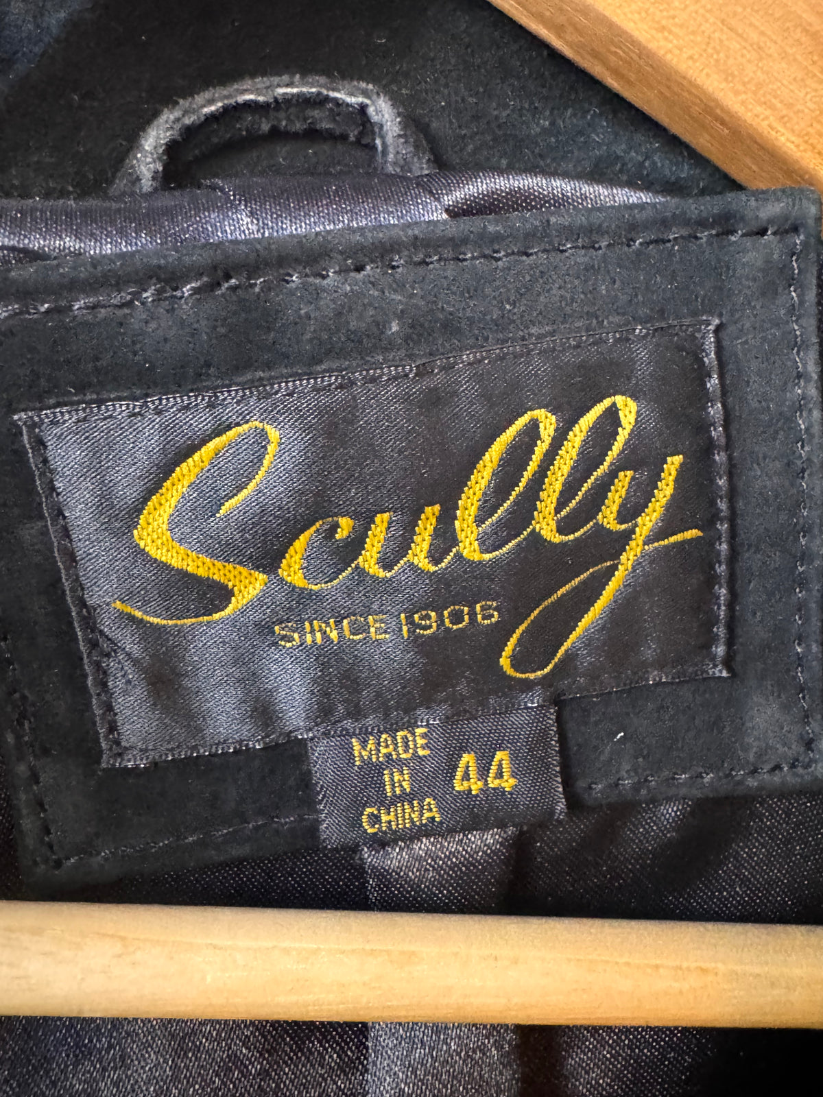 Early 1980s? Black Suede Fringe Western Jacket