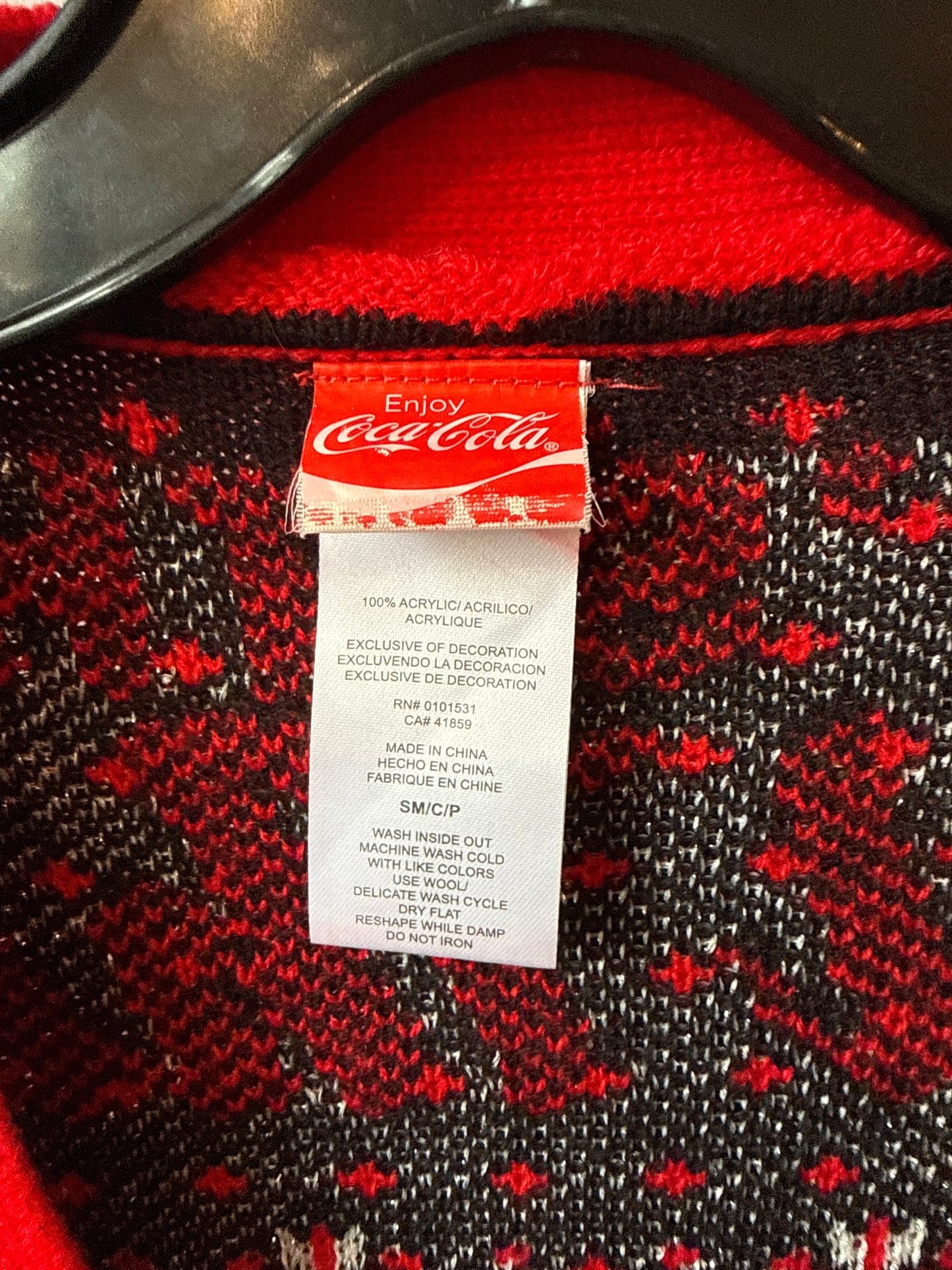 1980s Coca-Cola Holiday Sweater