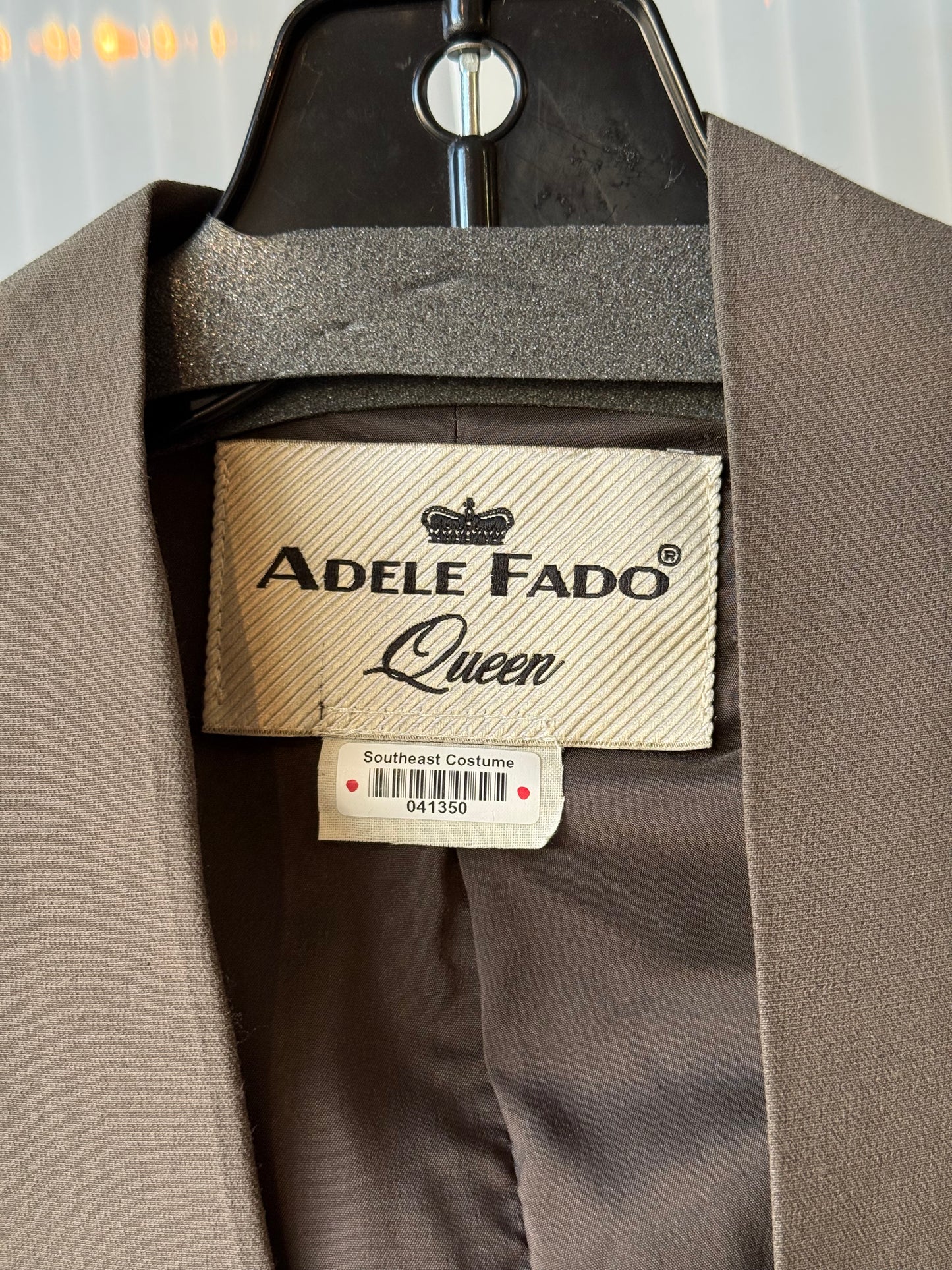 1990s French Grey Robe Jacket