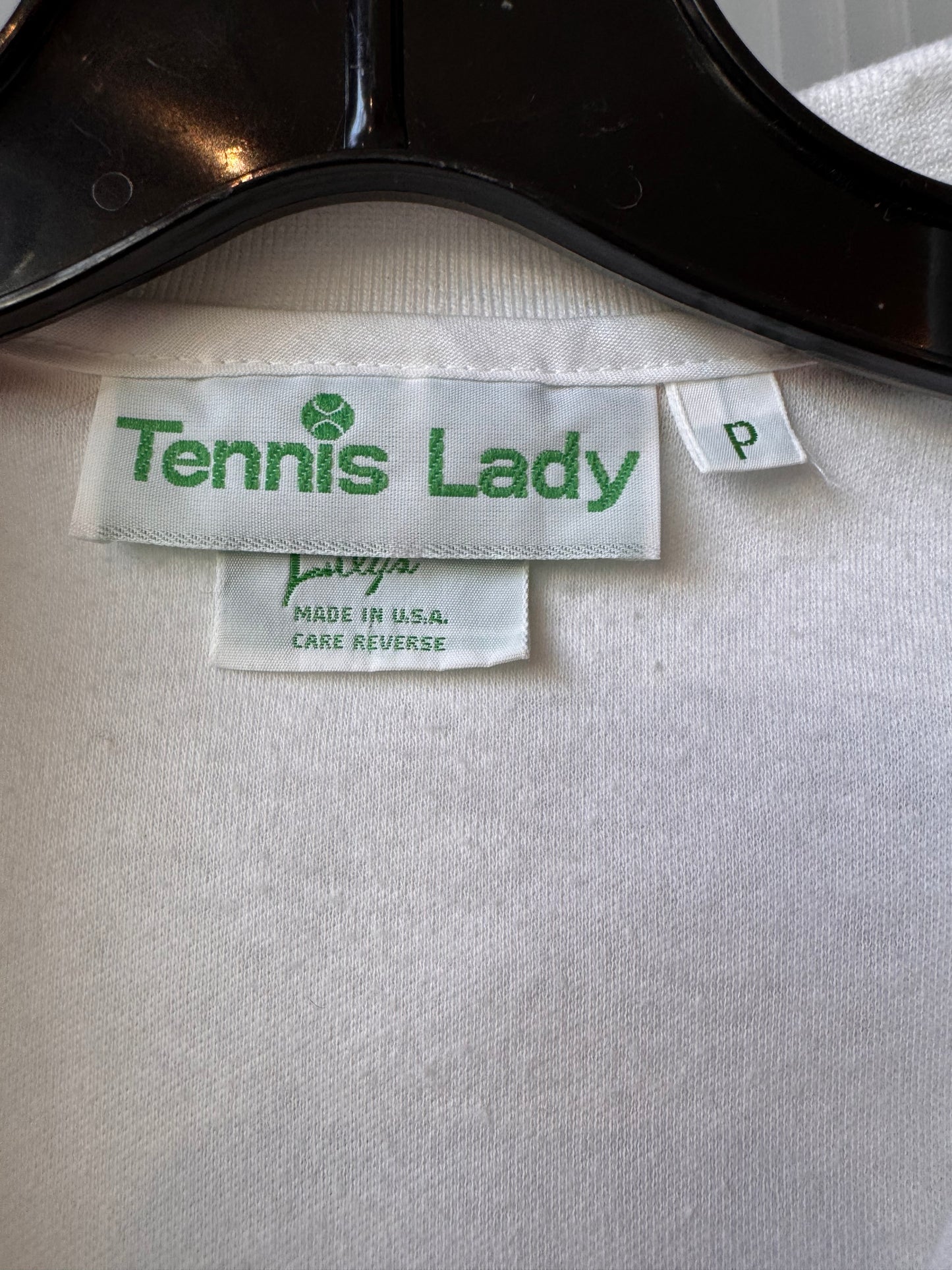 1980s White Sleeveless Tennis Shirt & Shorts Set