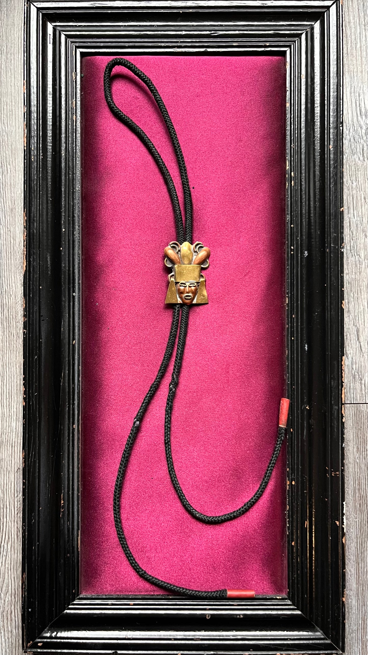 Copper Face Bolo Tie