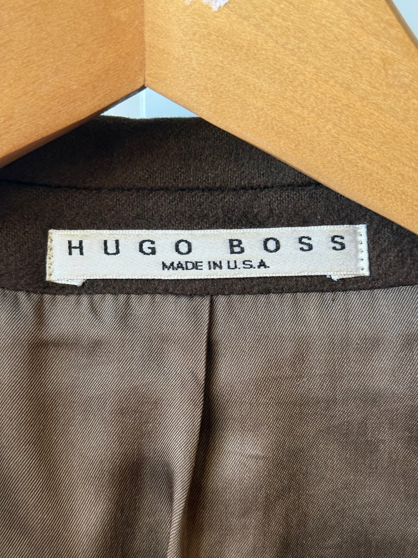 Brown Hugo Boss Blazer