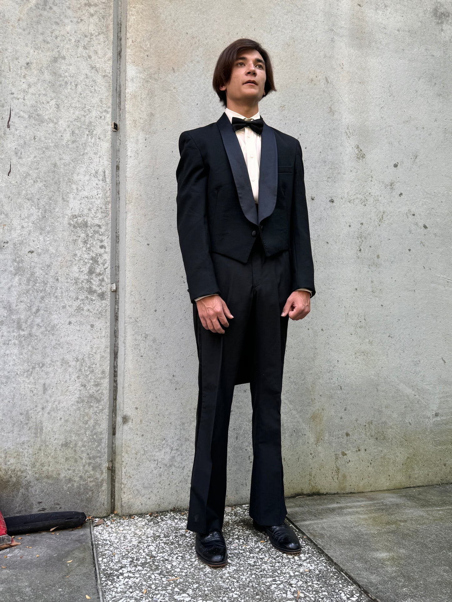 1980s Raffinati Black Tailcoat