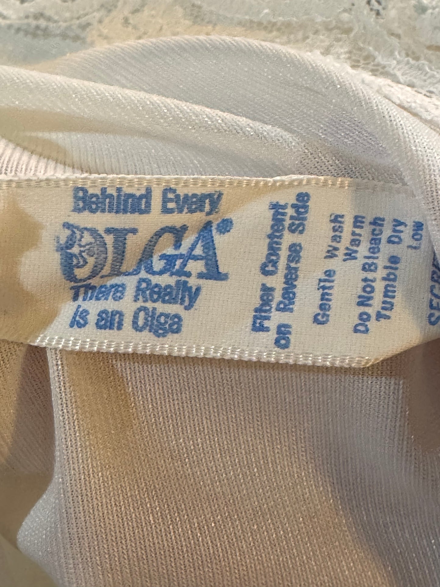 1970s Olga White Skirt Slip