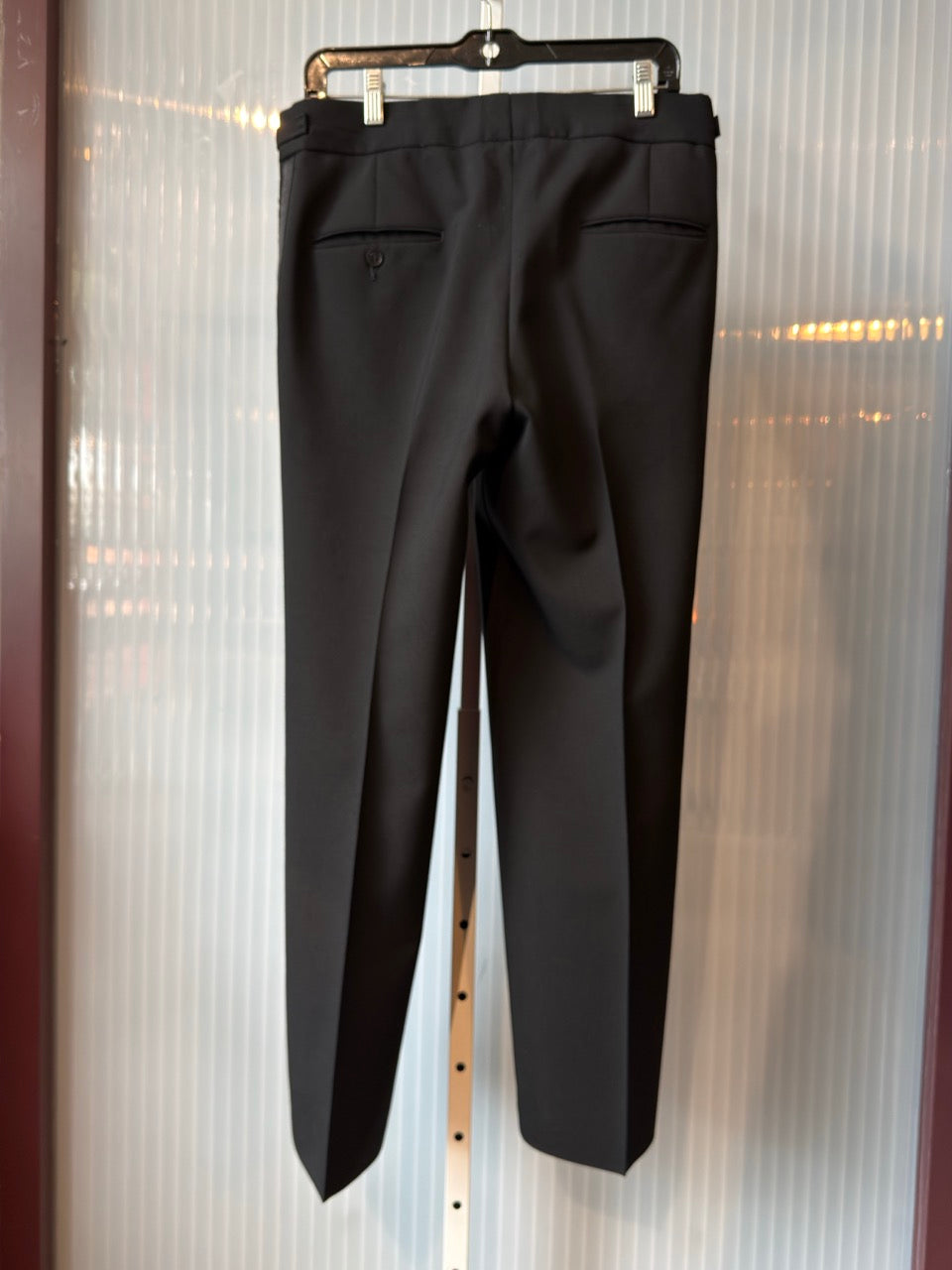 1970s Black Tuxedo Pants