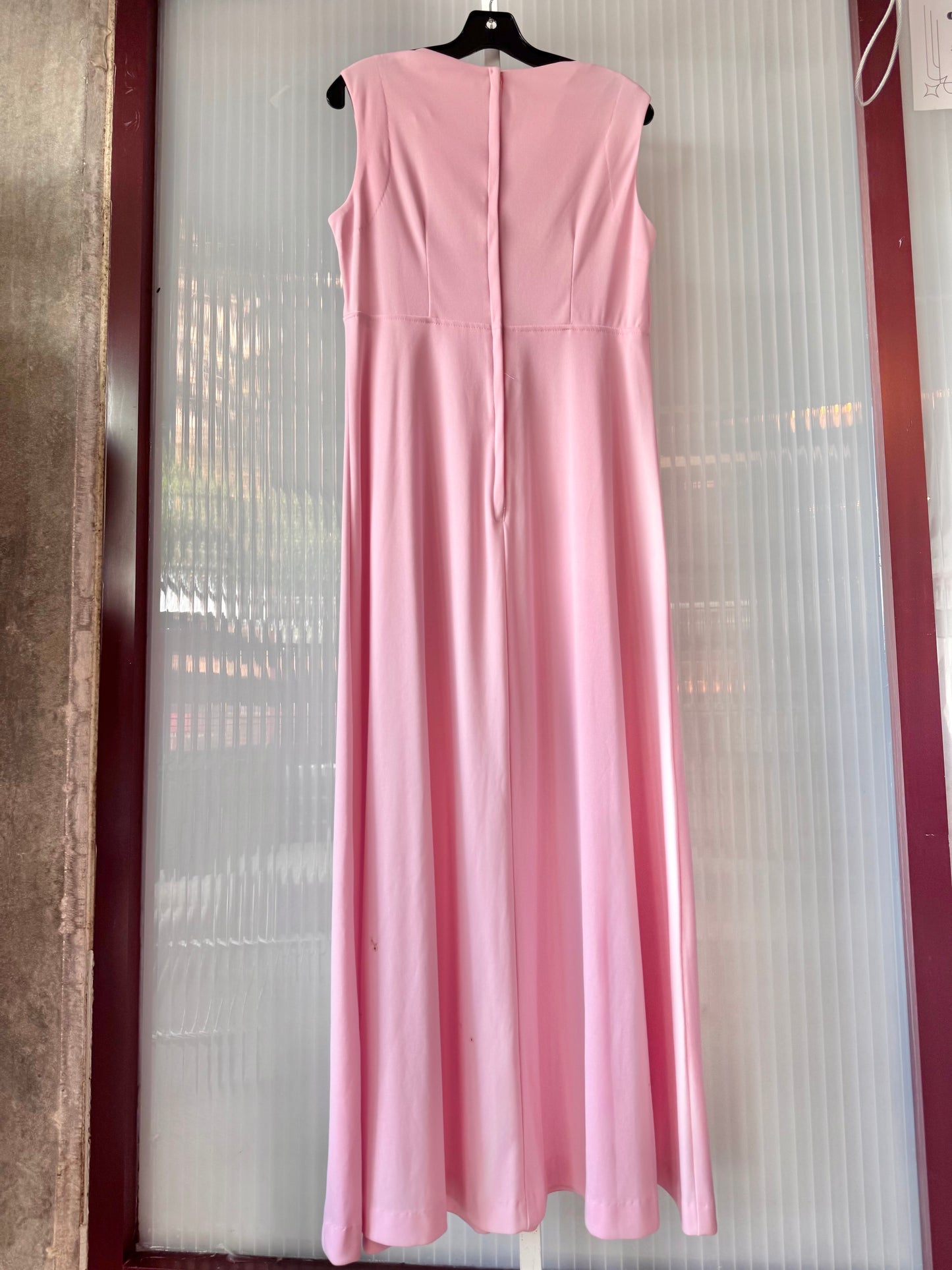 1960s Pink Gown with Sheer Shawl