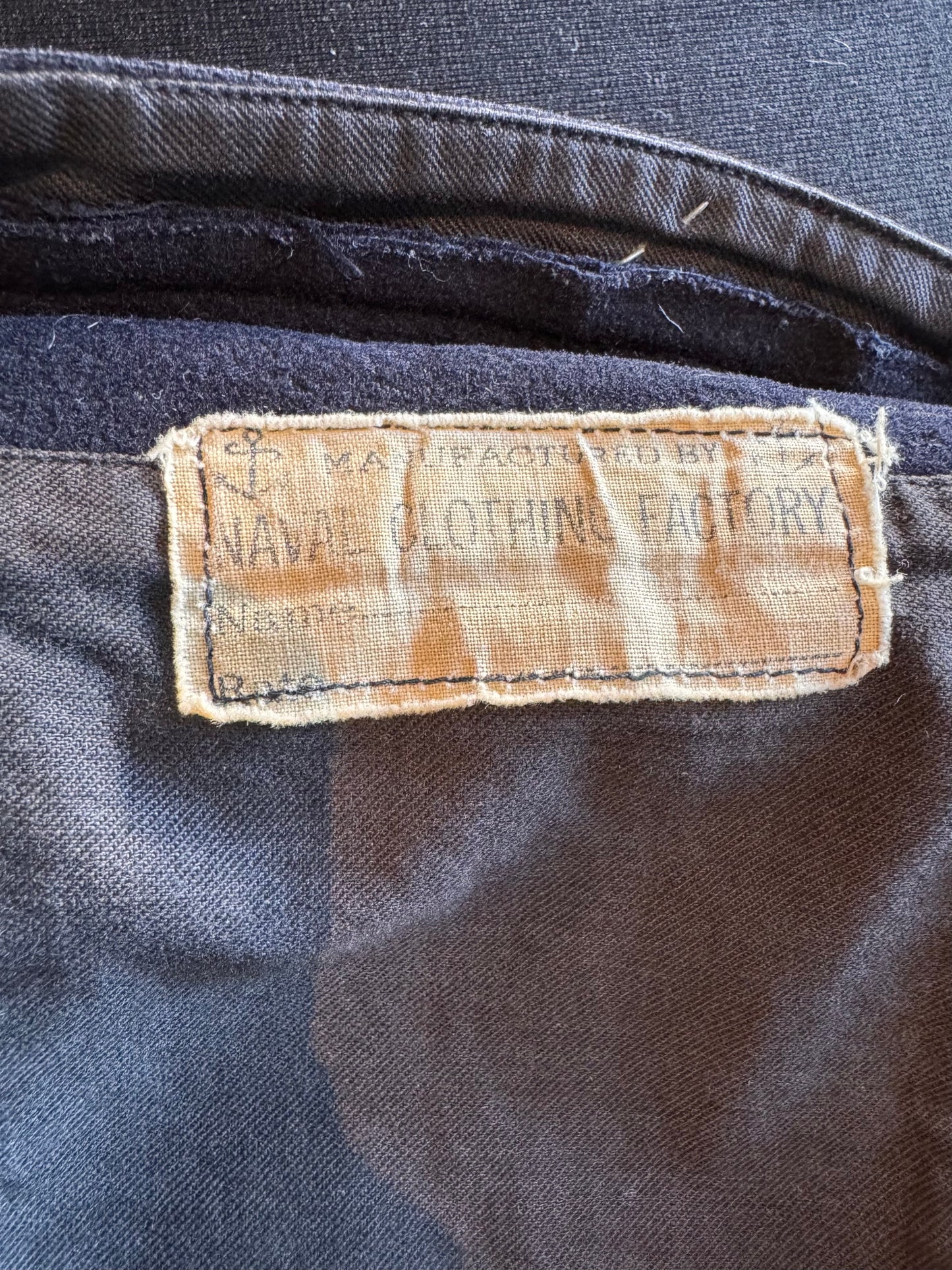 1940s Cracker Jack Navy Uniform Pants