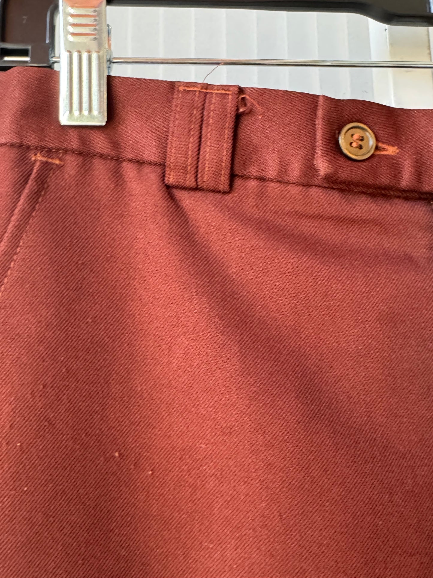 1970s Burgundy Trousers