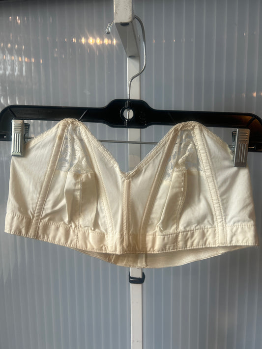 1940s/50s Off-White Strapless Bra