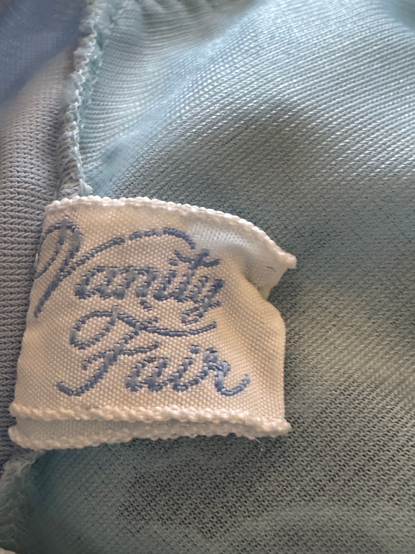 1950s Vanity Fair Blue Slip