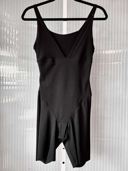 2000s Black Shapewear Bodysuit
