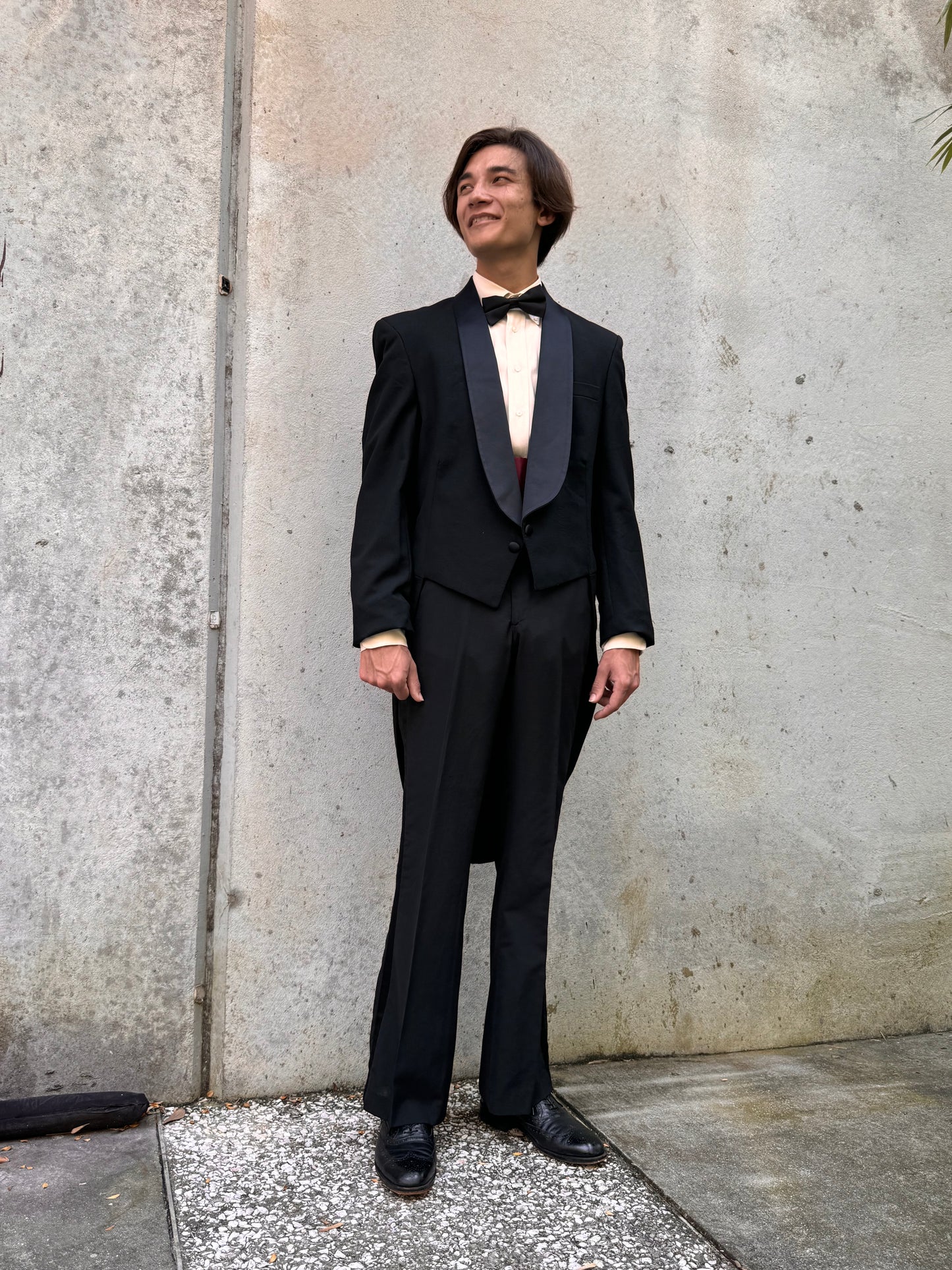 1980s Raffinati Black Tailcoat