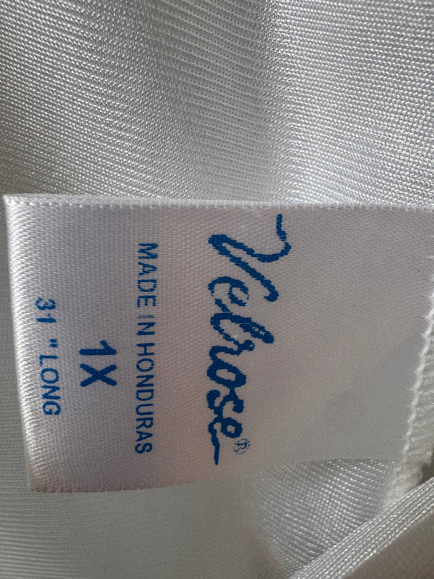 1970 White Slip Shorts