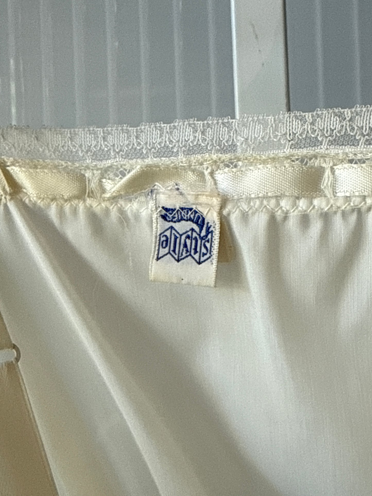 1960s Dainty White Tank Top