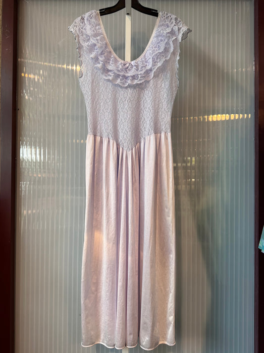 1980s Lace Lilac Slip