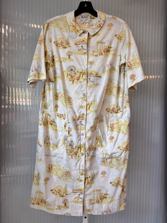 Outdoor Scenery White Dress