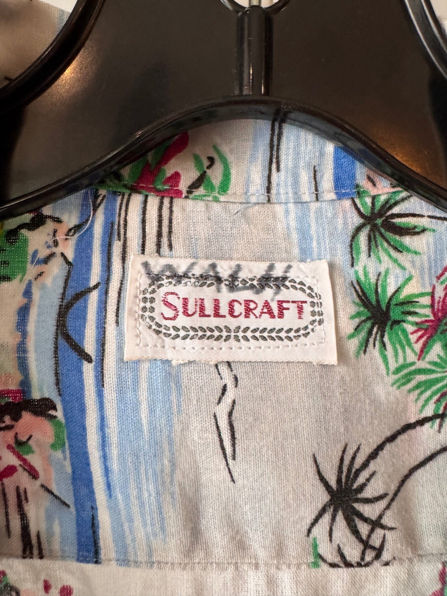 Blue & Gray Hawaiian Shirt