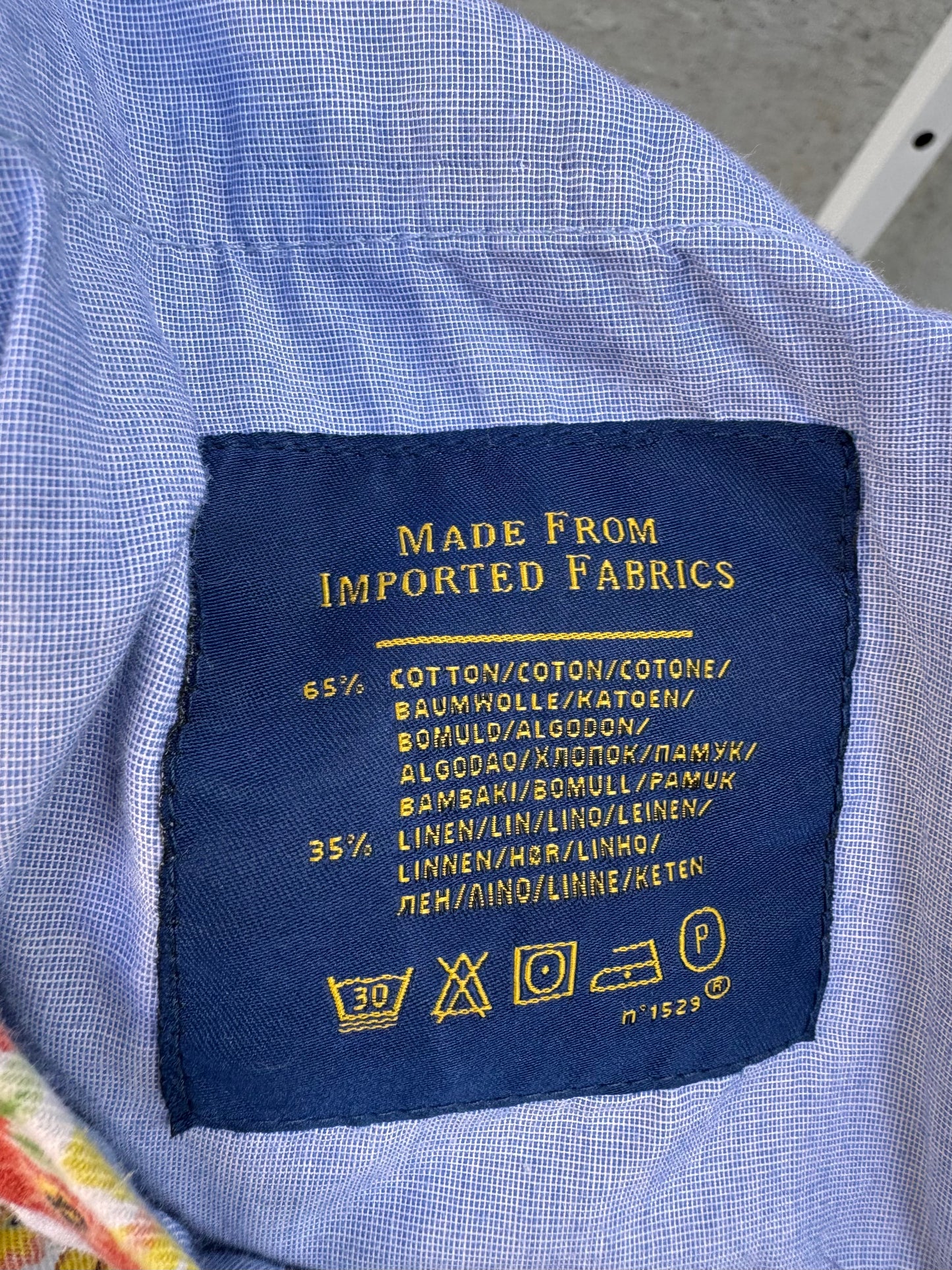 2000s Polo Ralph Lauren Blue Retro Hawaiian Shorts