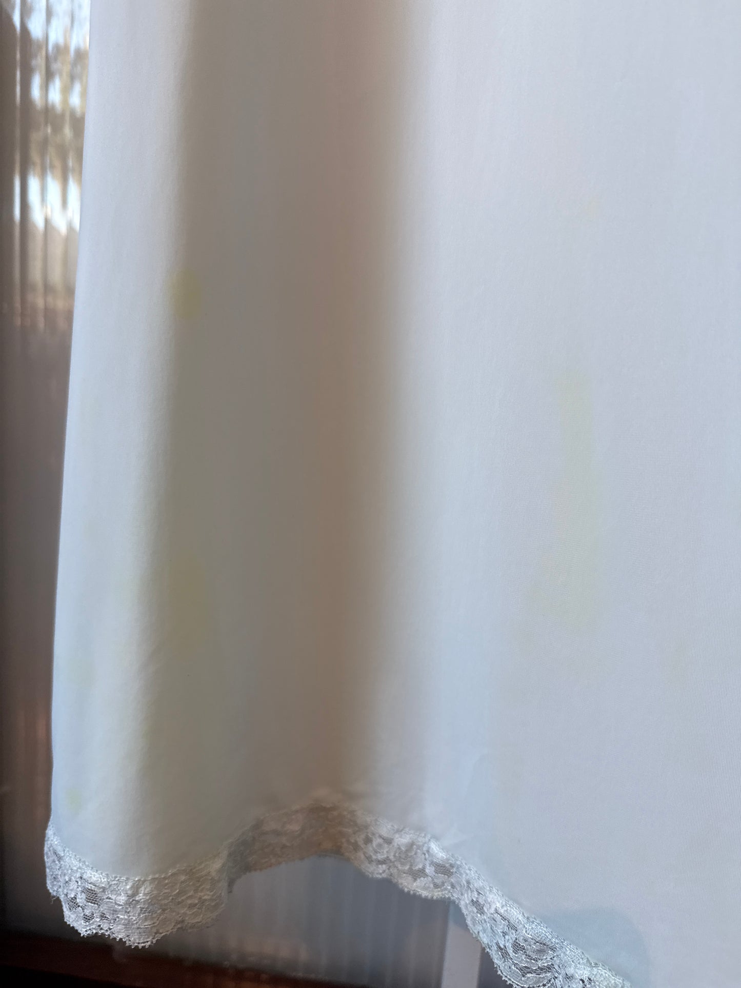 1970s Light Blue Nightgown 2-piece set