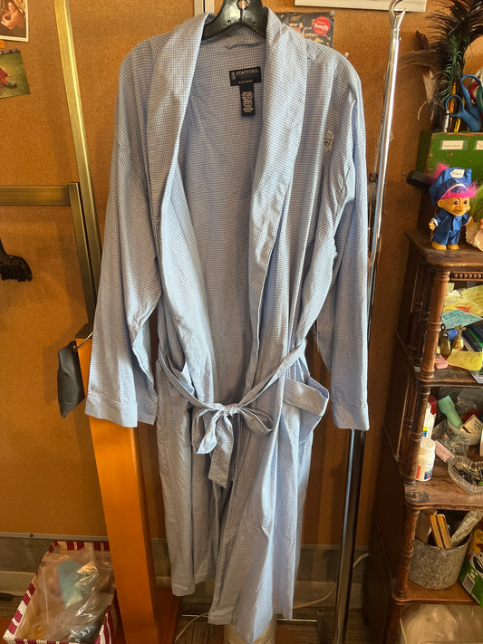 1990s Stafford Light Blue Robe