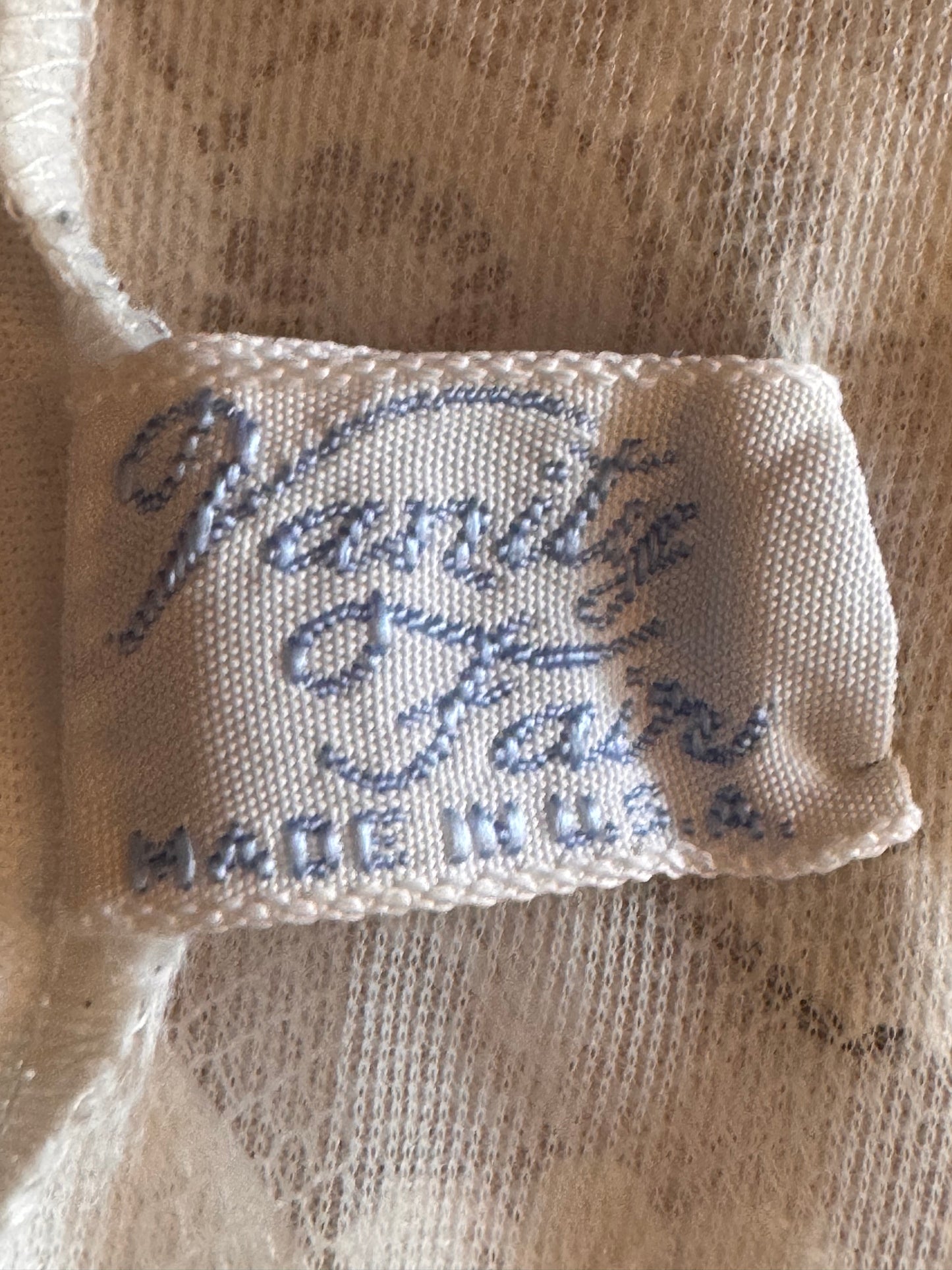 1950s Vanity Fair White Slip