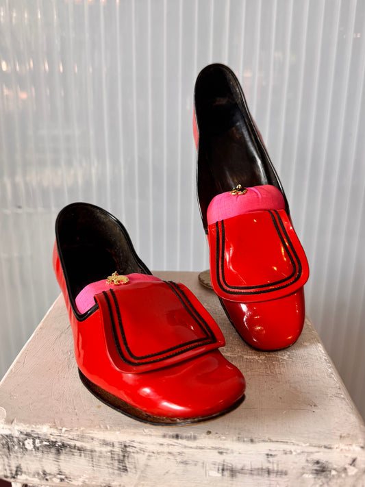 1960s Hi Brows Loafer Heels