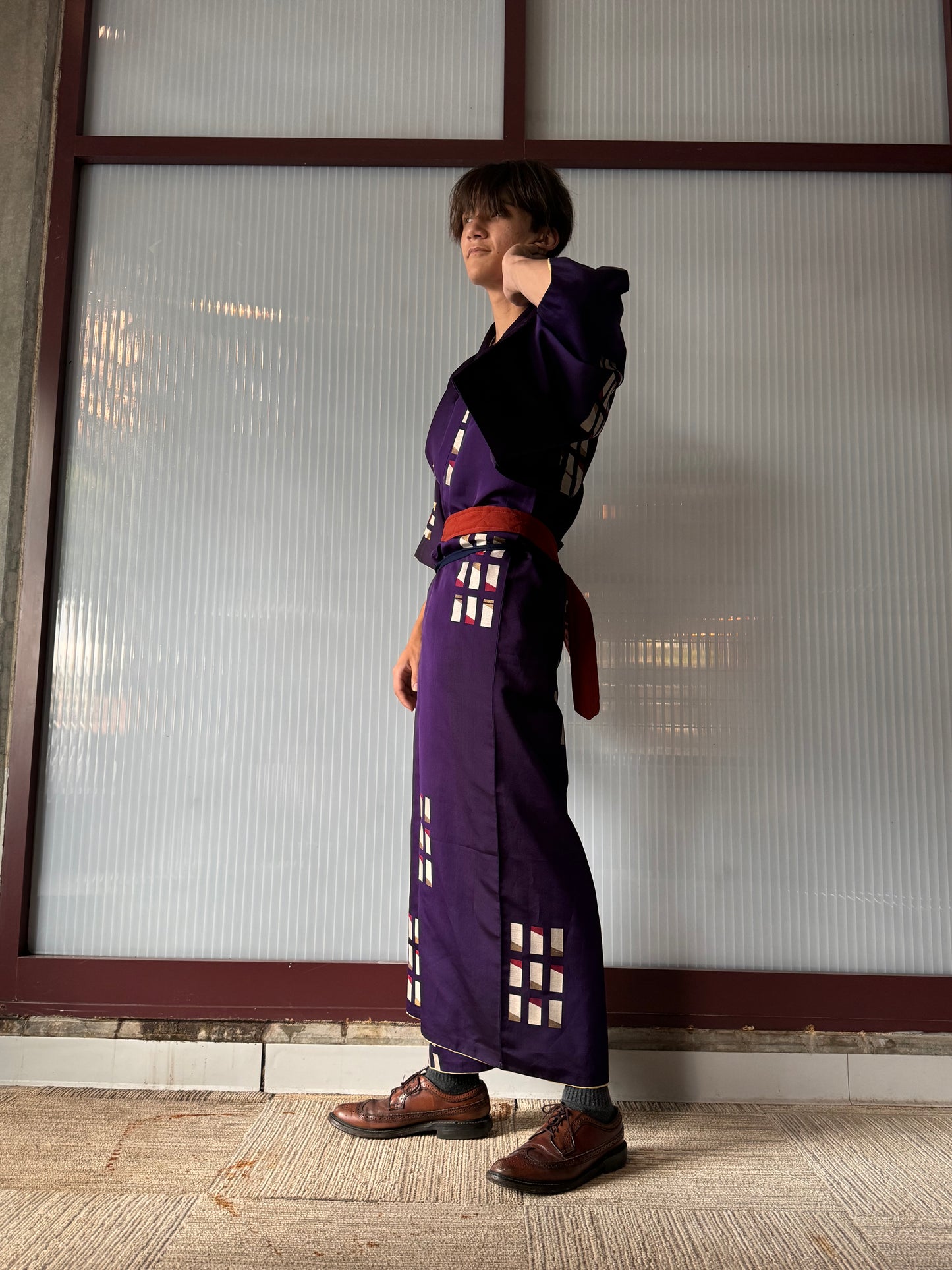 Purple Formal Kimono