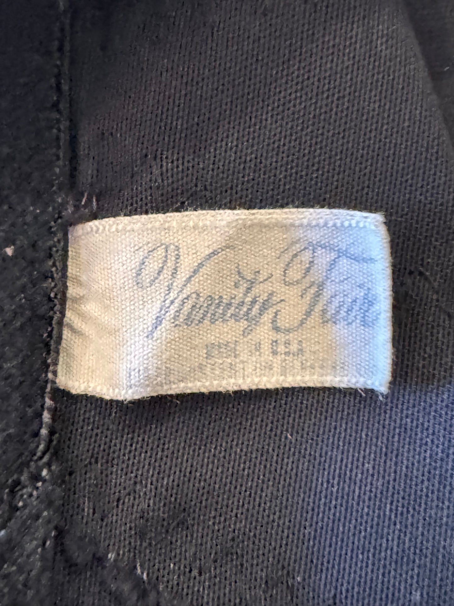 1960s Vanity Fair Black Shapewear Shorts