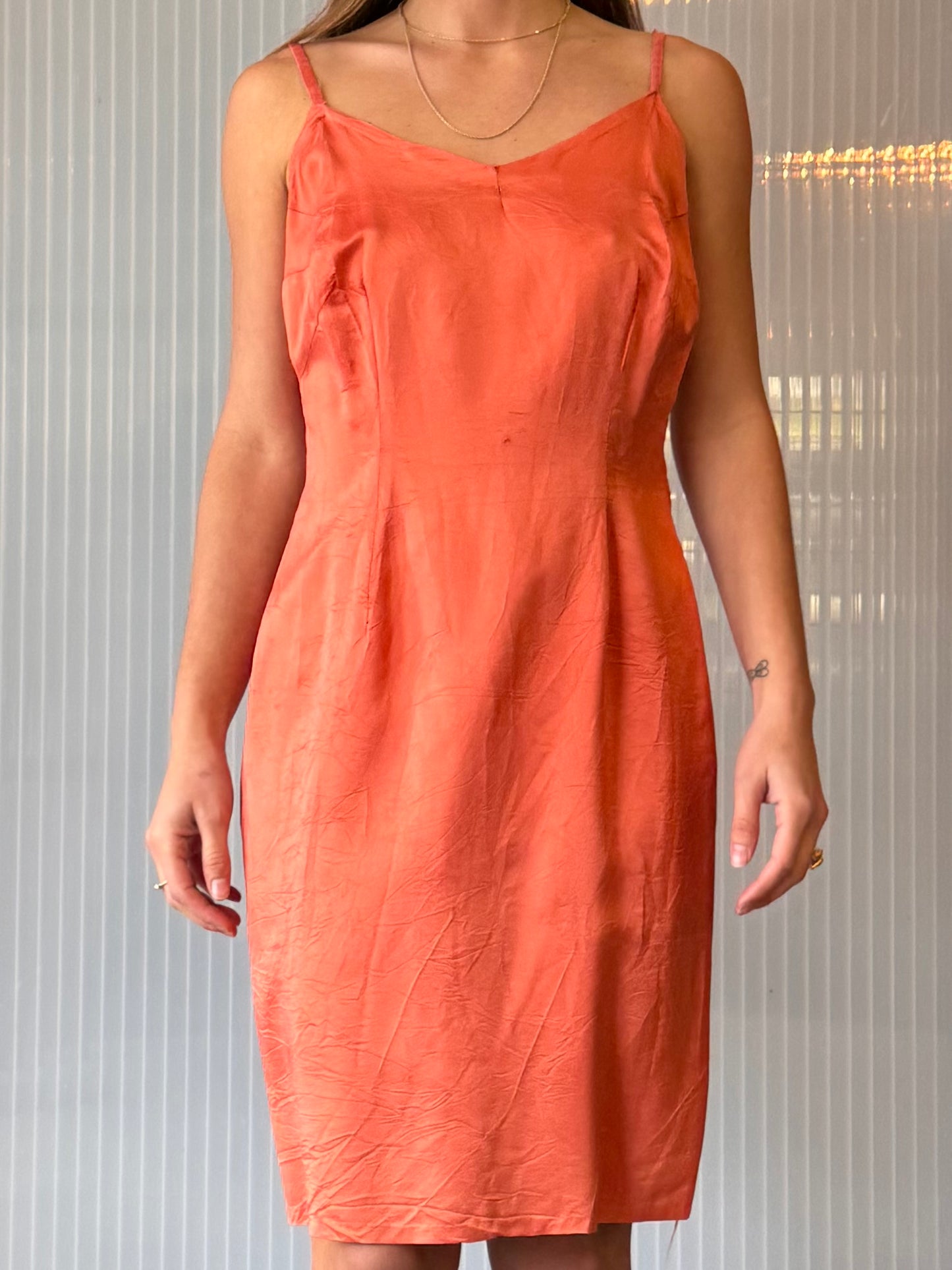 1920s/1930s Coral Slip