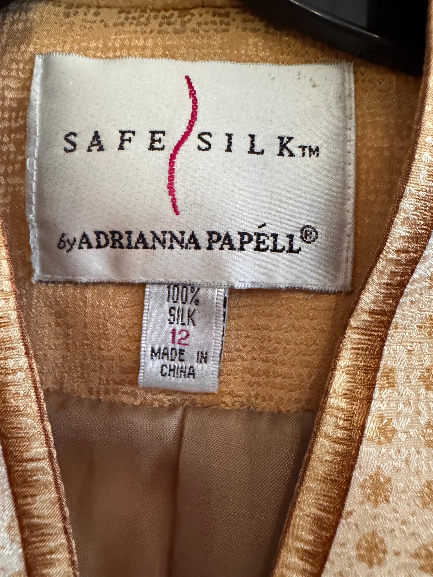 1980s Bronze Silk Jacket