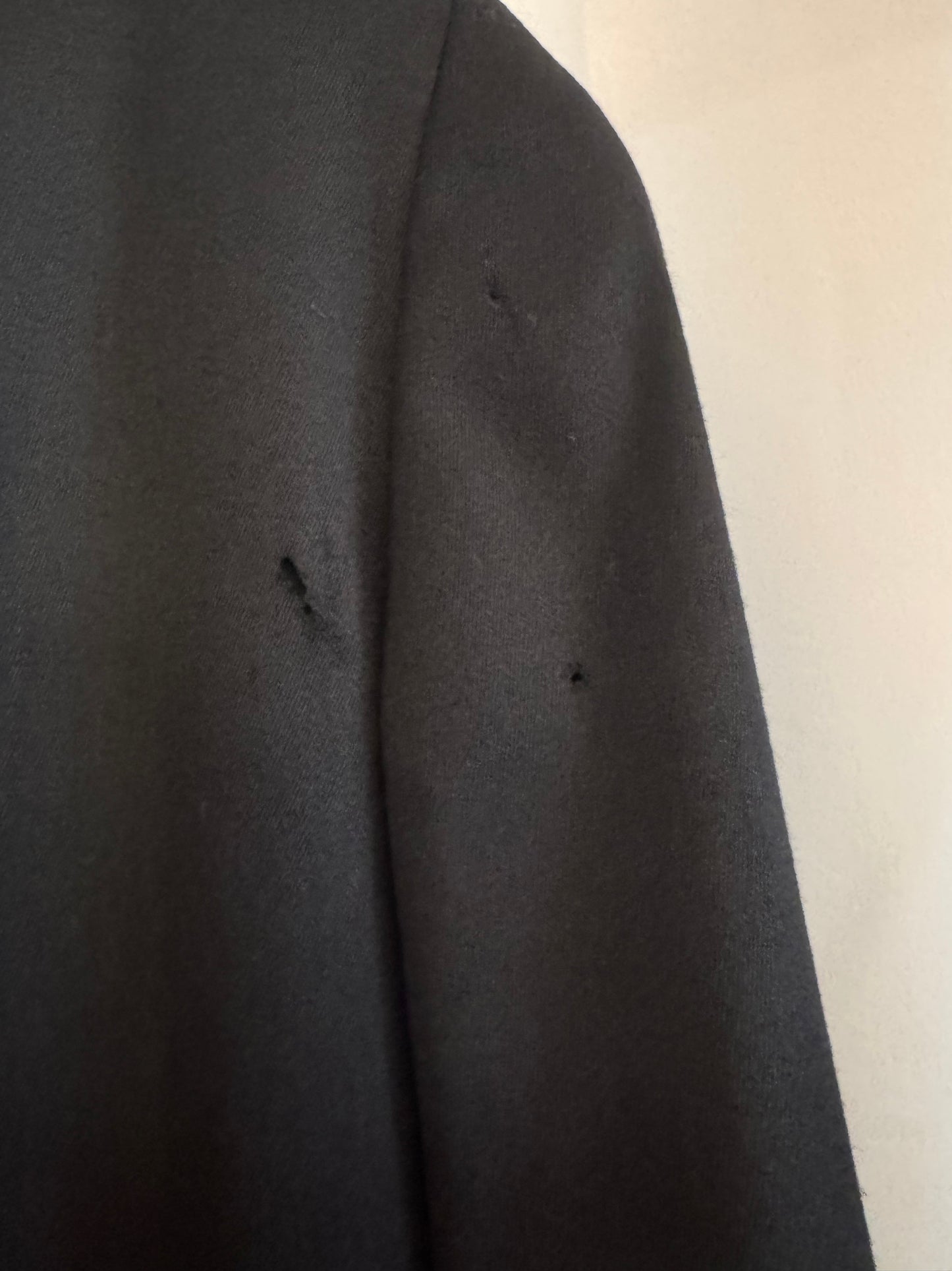 1980s Black & Gold Buttoned Suit Set