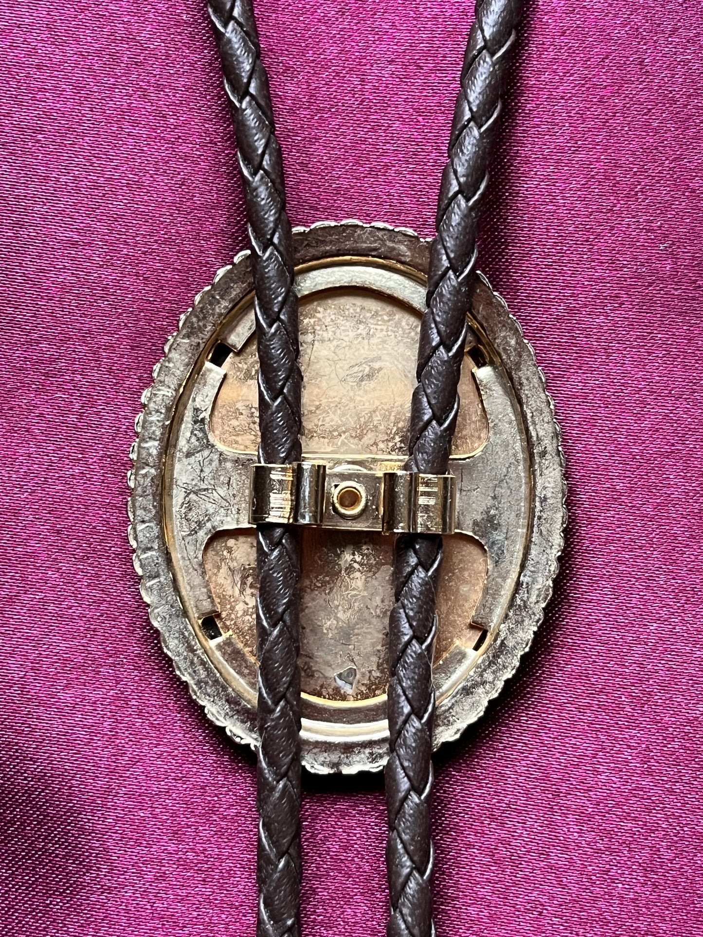 Brown Stone Bolo Tie