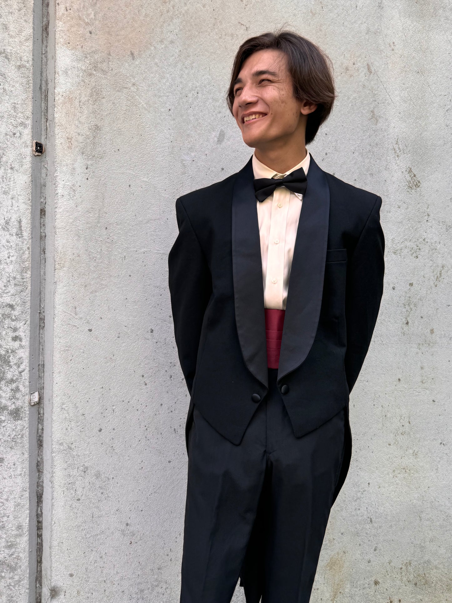 1980s Raffinati Black Tailcoat