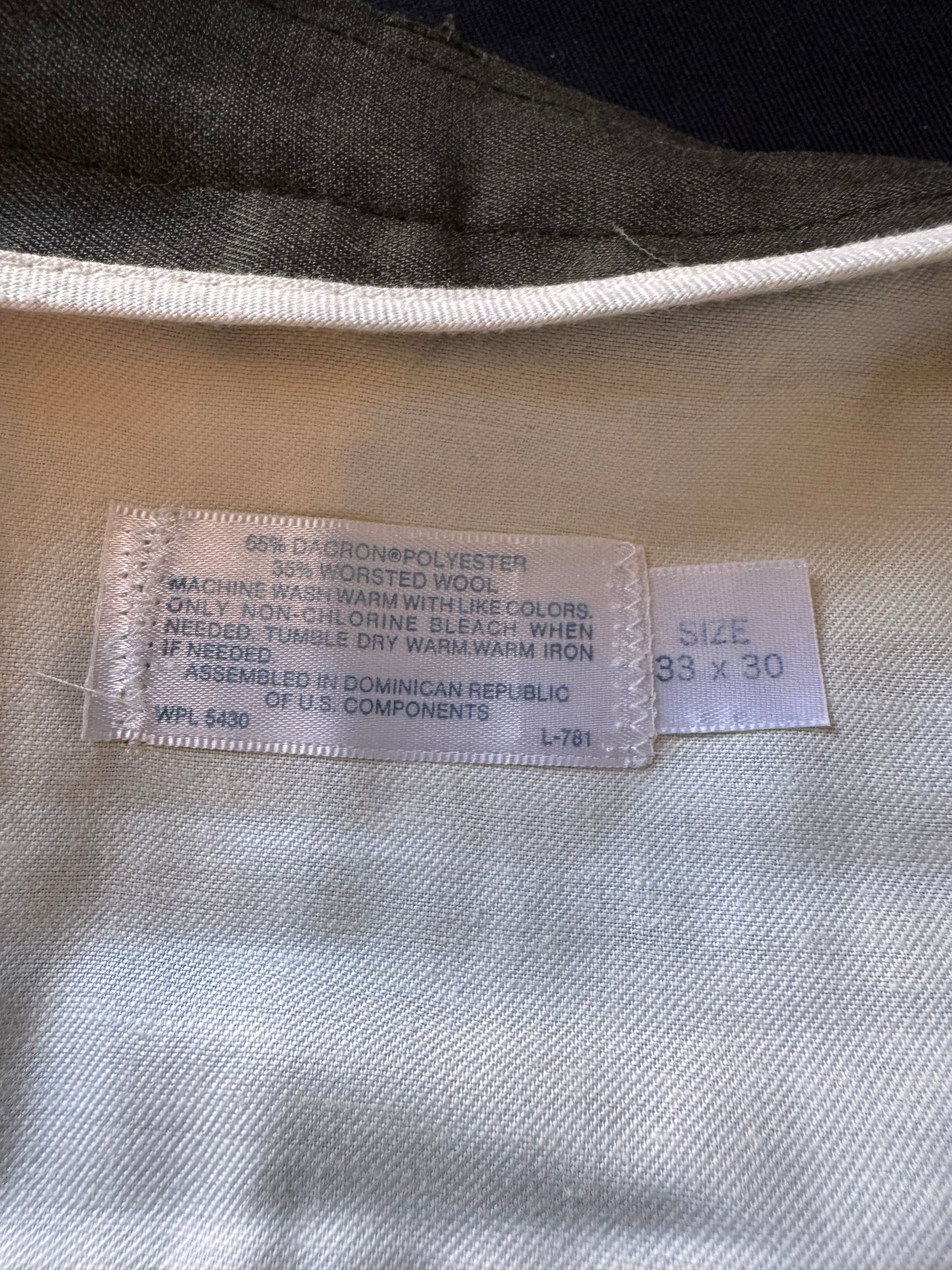 1980s Olive Green Pleated Trousers