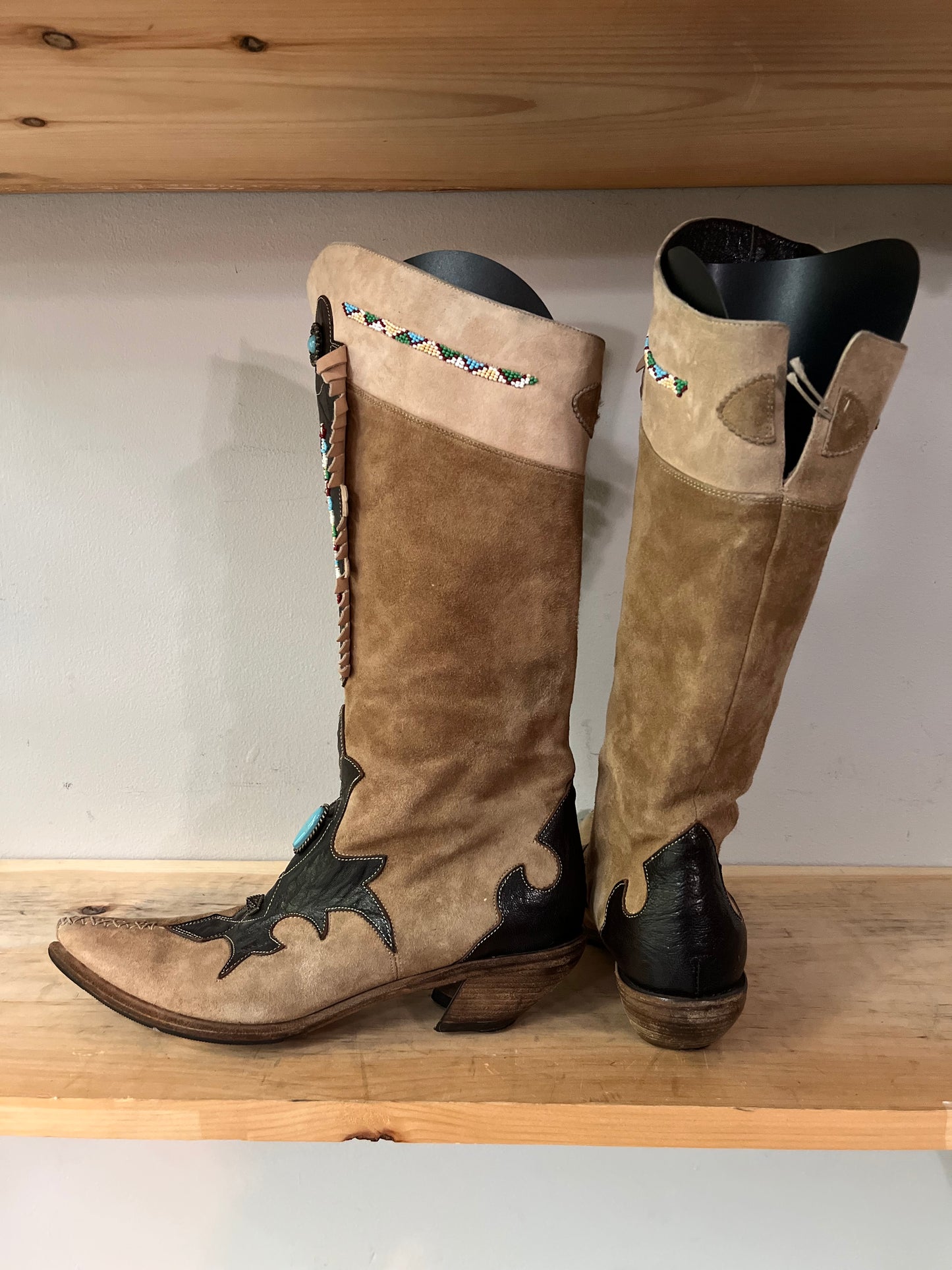 Italian Made Suede Boots