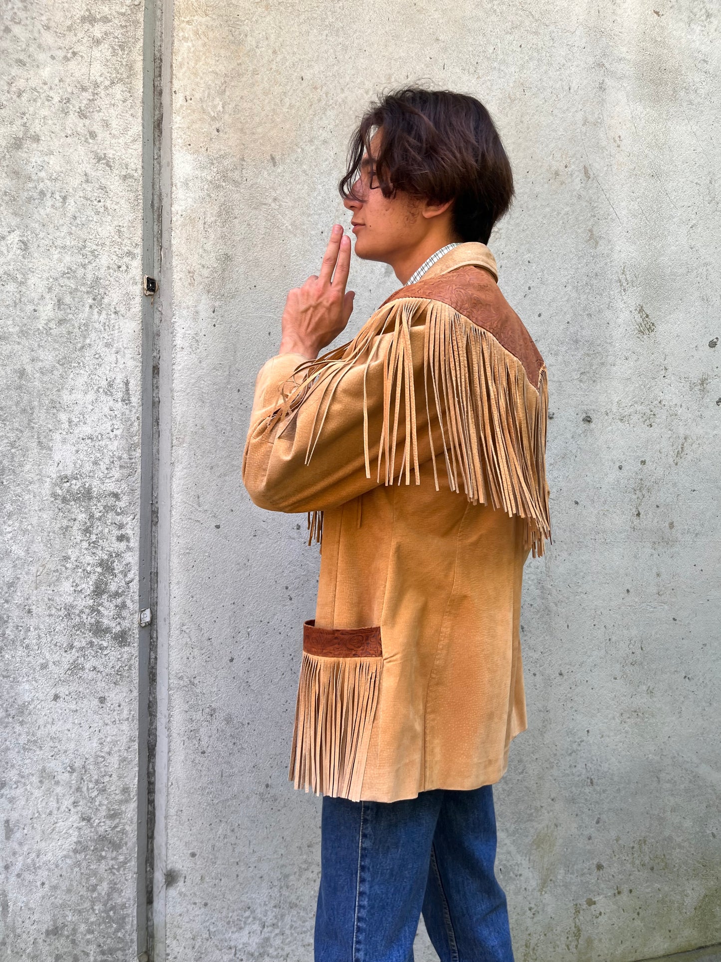 1970s North American Frontier Leather Jacket