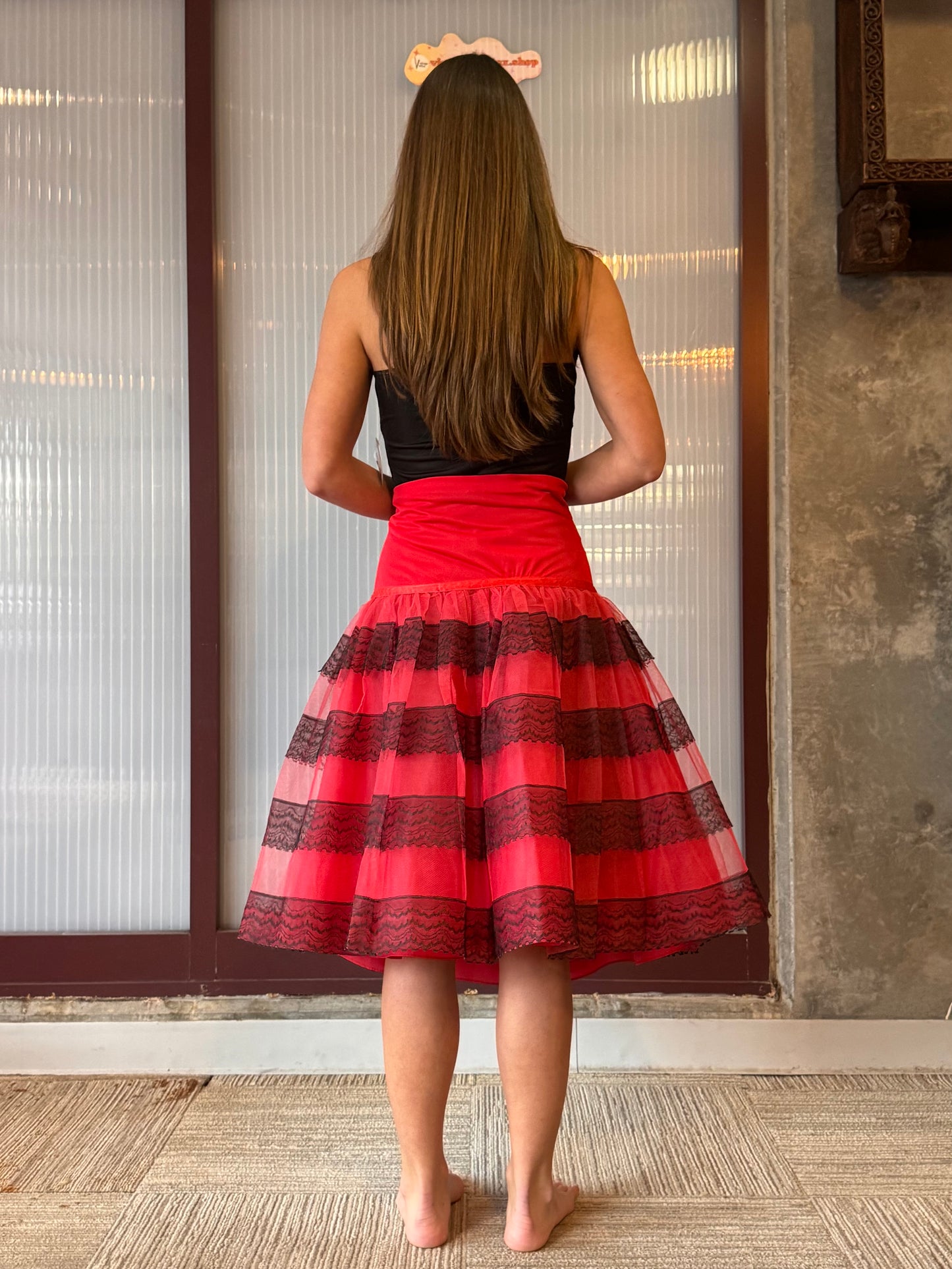 1950s Penny Dale Red Petticoat