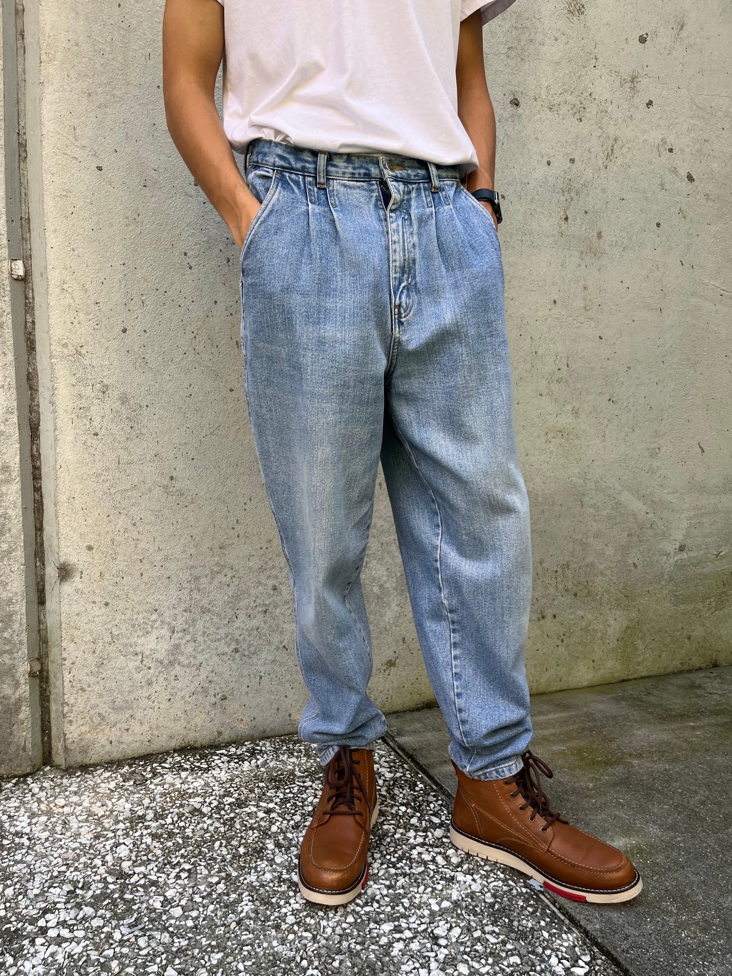 1980s Bill Blass Medium-wash Denim Jeans