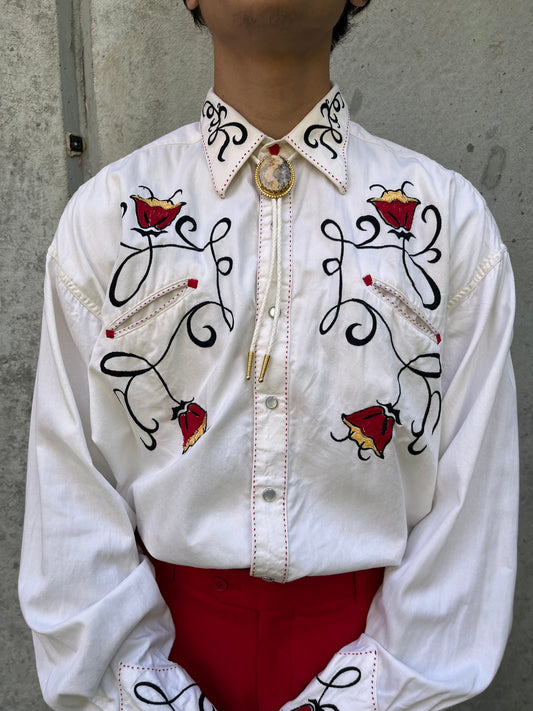 1960s Rockmount Ranch Wear Tru West Cowboy Shirt