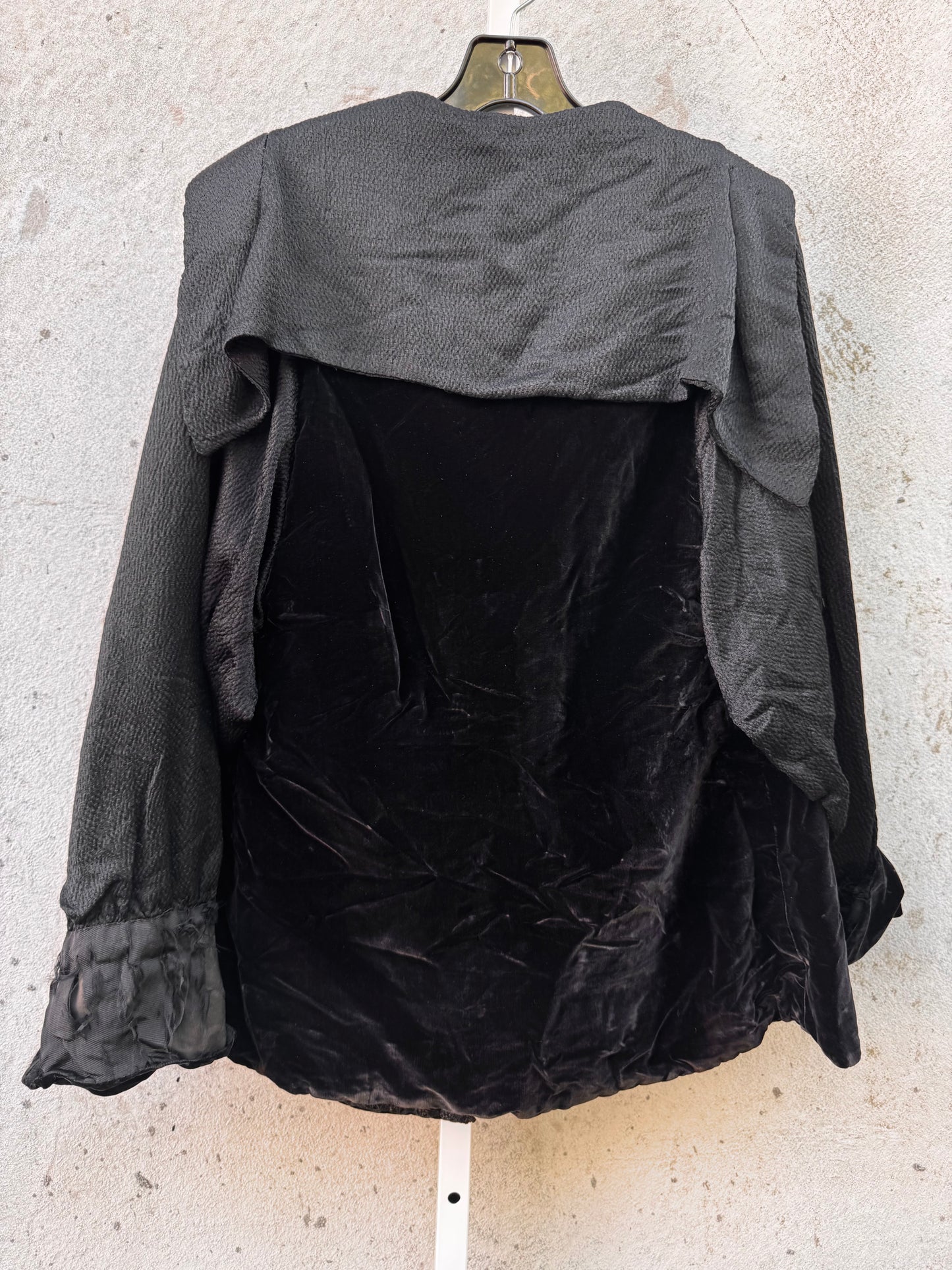 Black Velvet Blazer Jacket