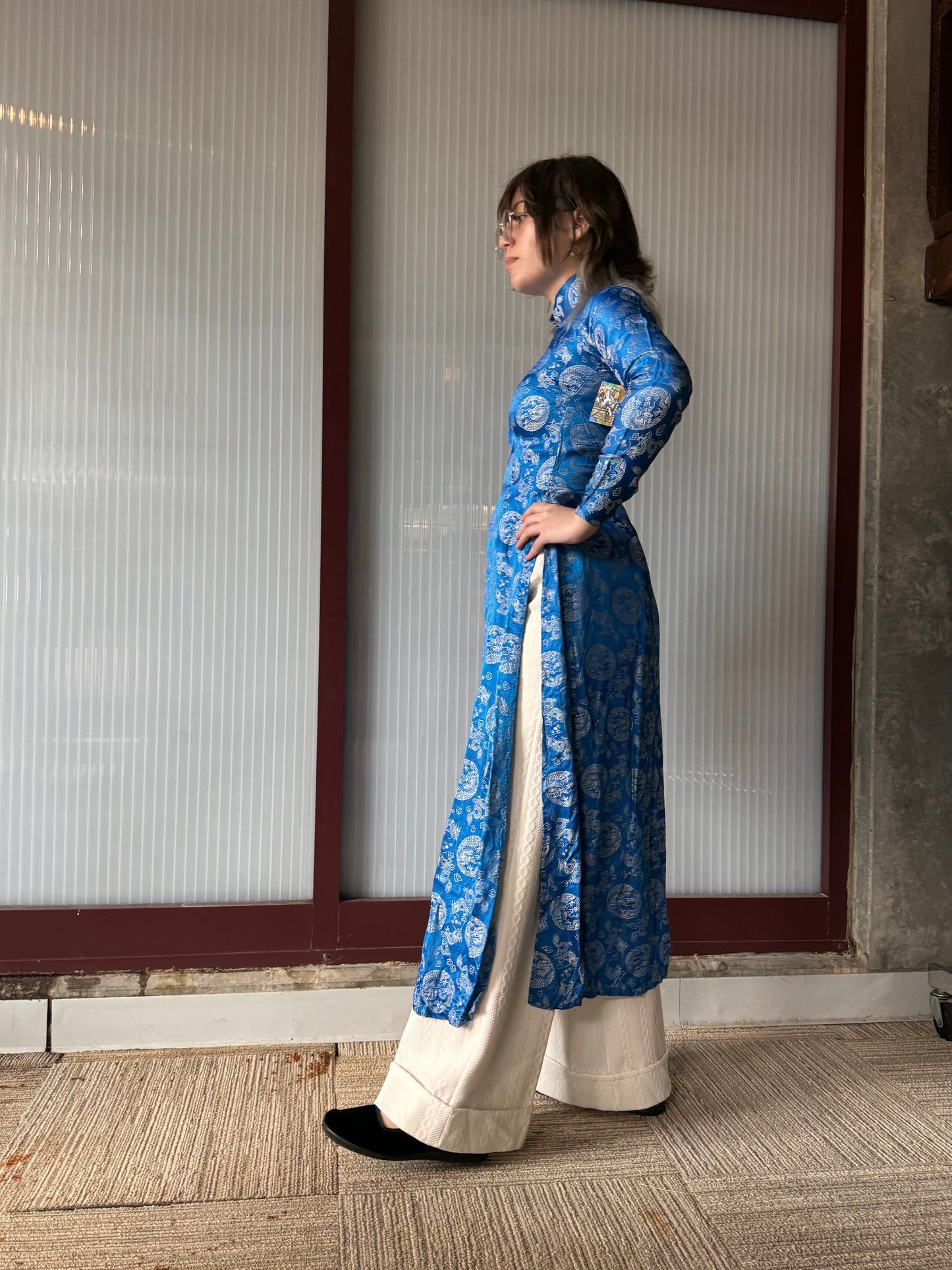 1960s Blue Dragon Ao Dai