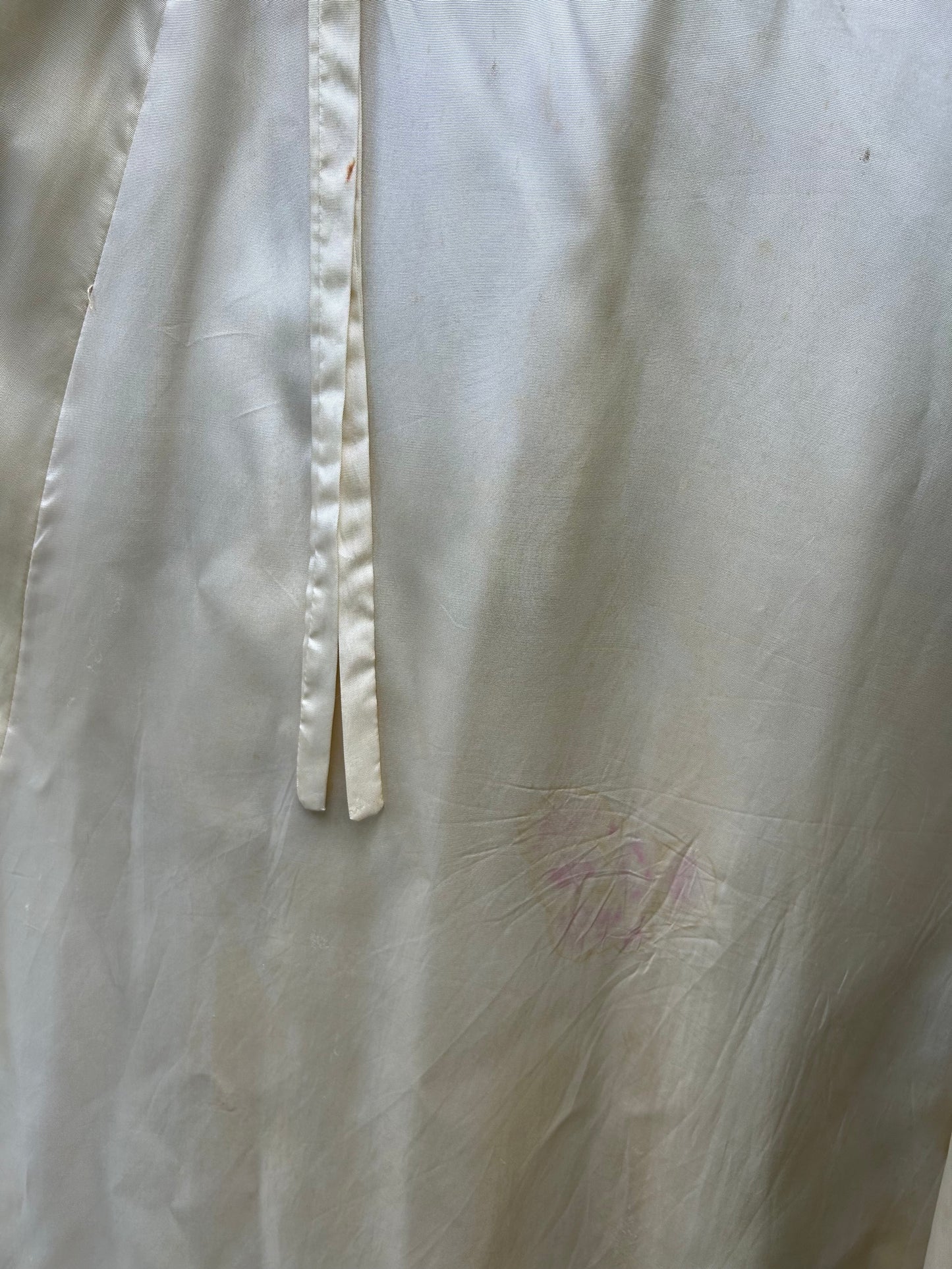 1950s Black Velvet Long Opera Coat