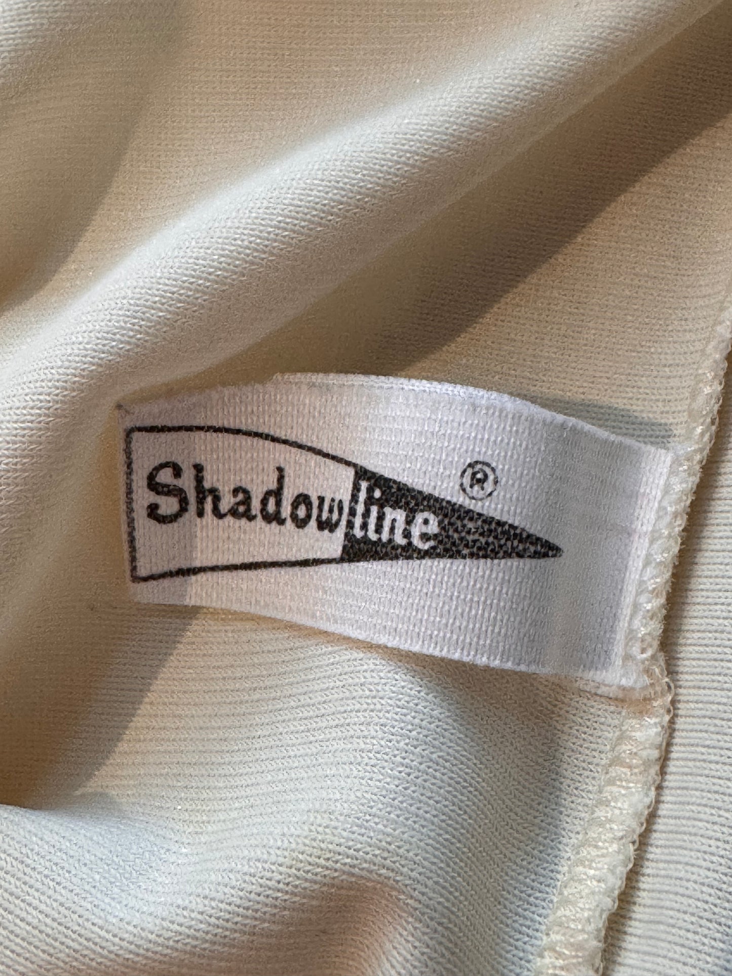 1970s Ivory Slip with Lace Hem