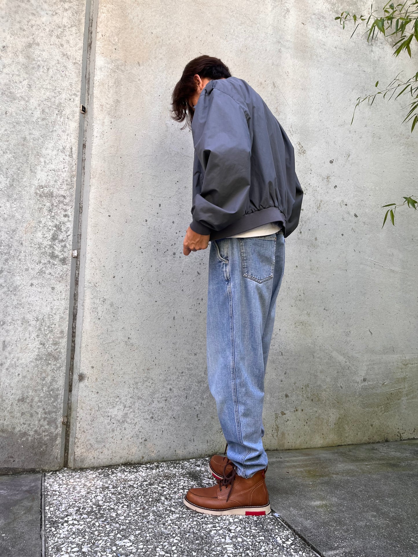 1980s Members Only Grey Jacket