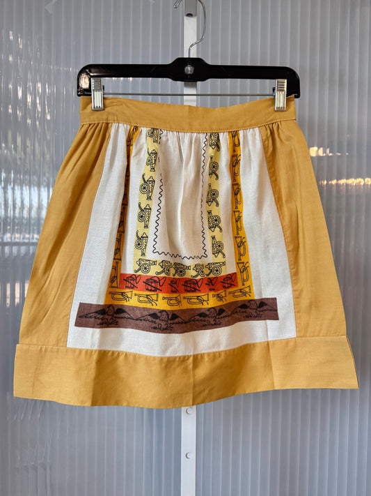 Yellow Band Theme Apron