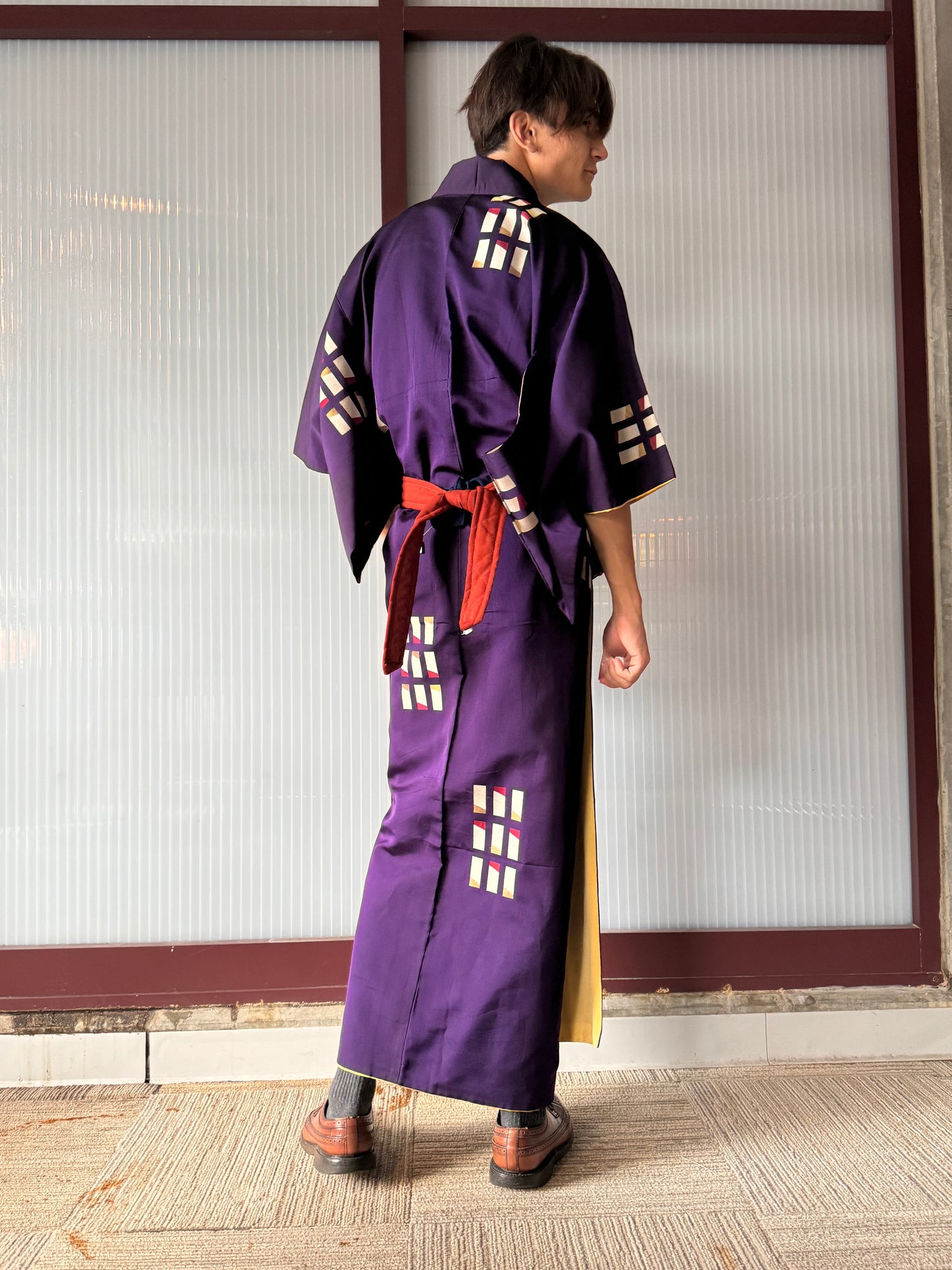 Purple Formal Kimono