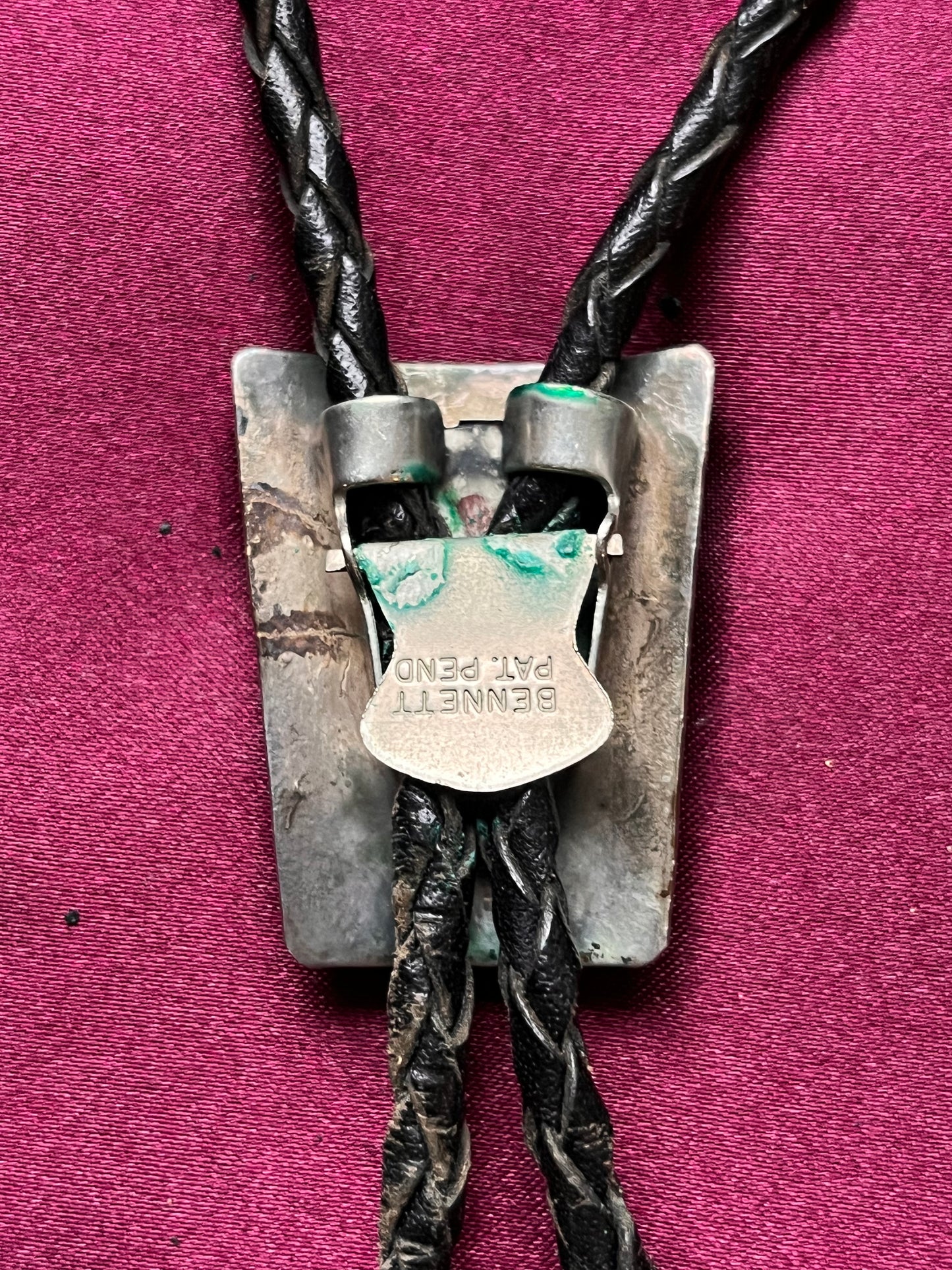 Coral & Turquoise Bolo Tie
