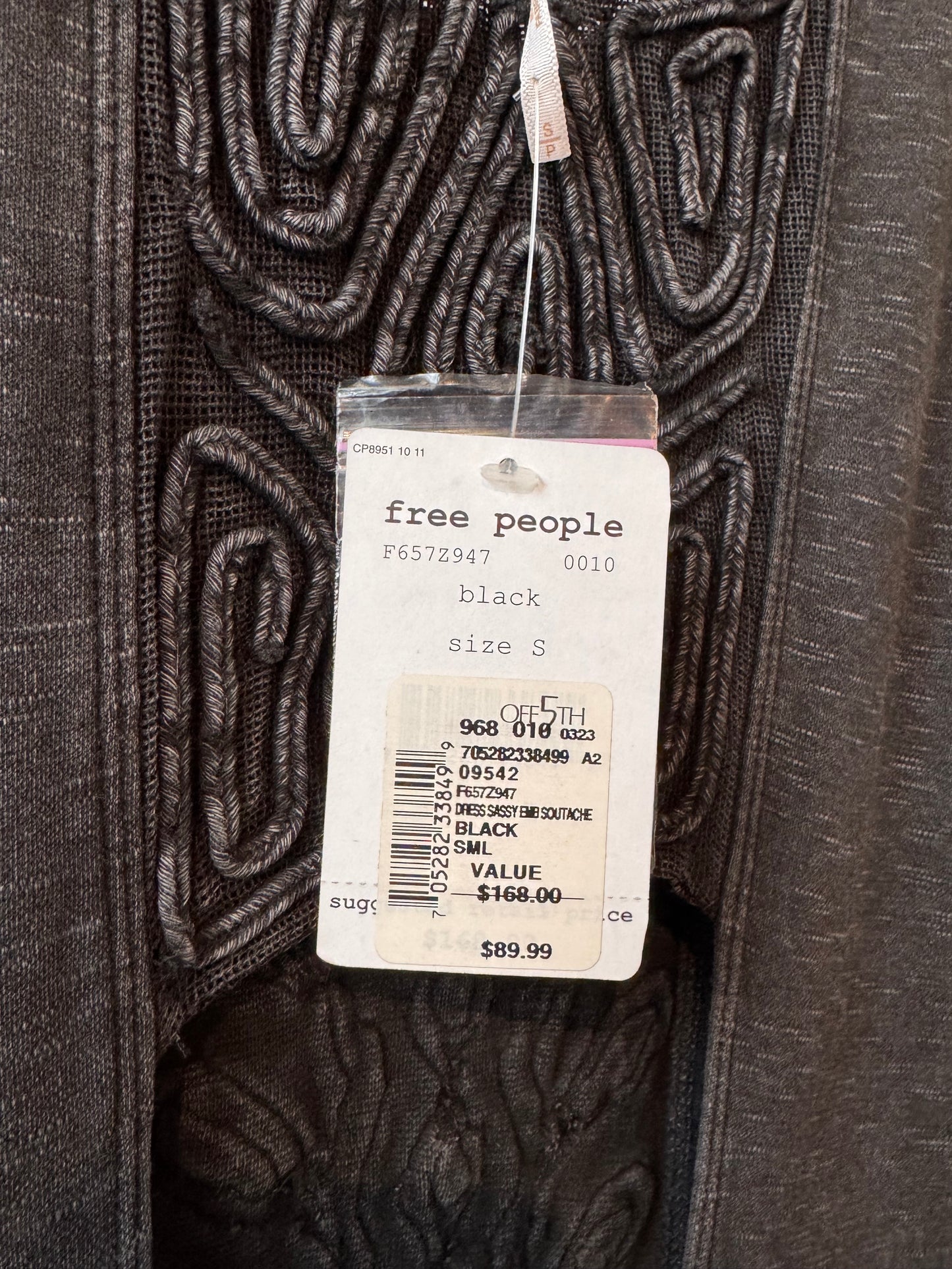 NWT Free People Grey Dress