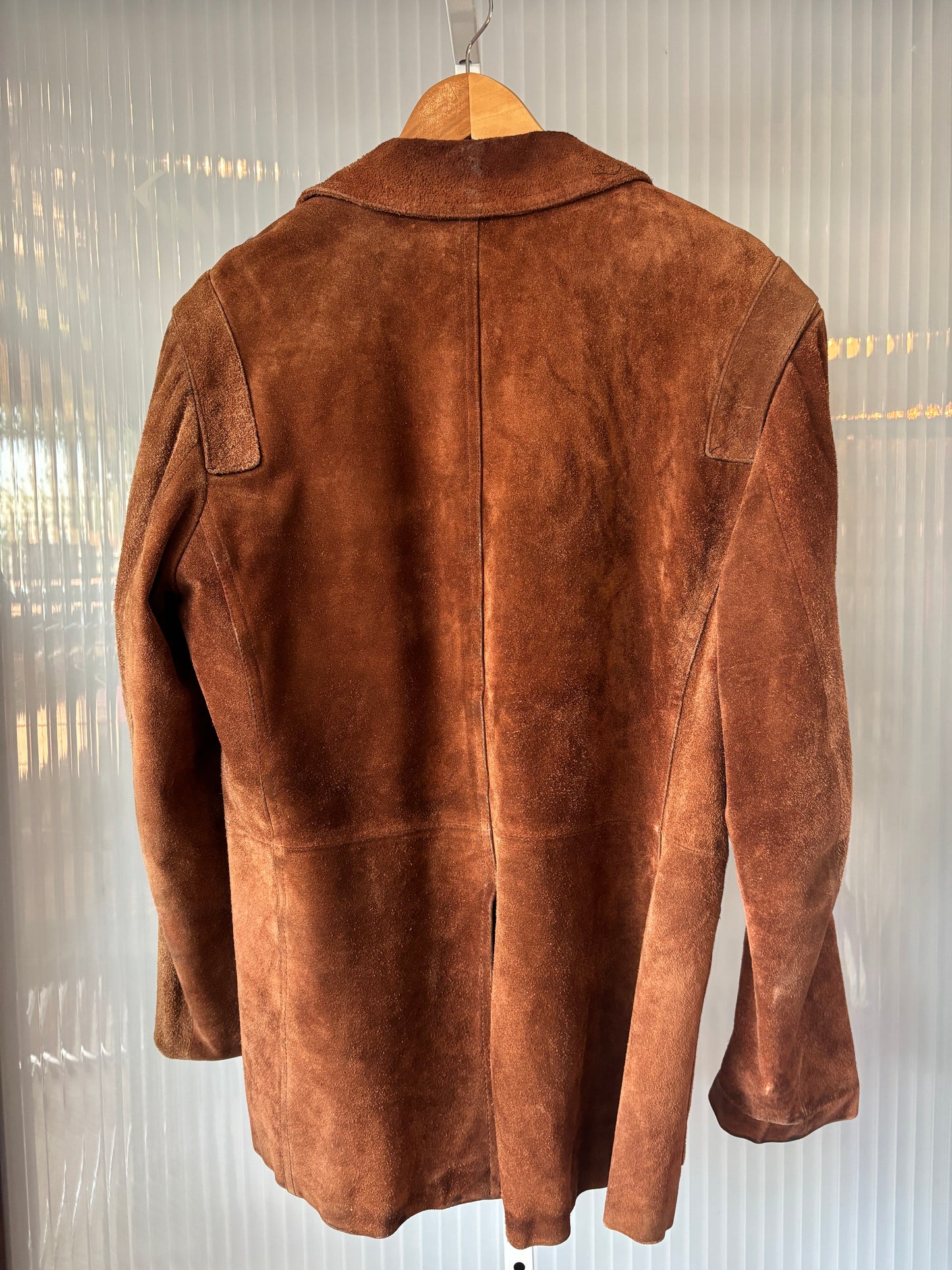 1970s Seville Brown Suede Jacket