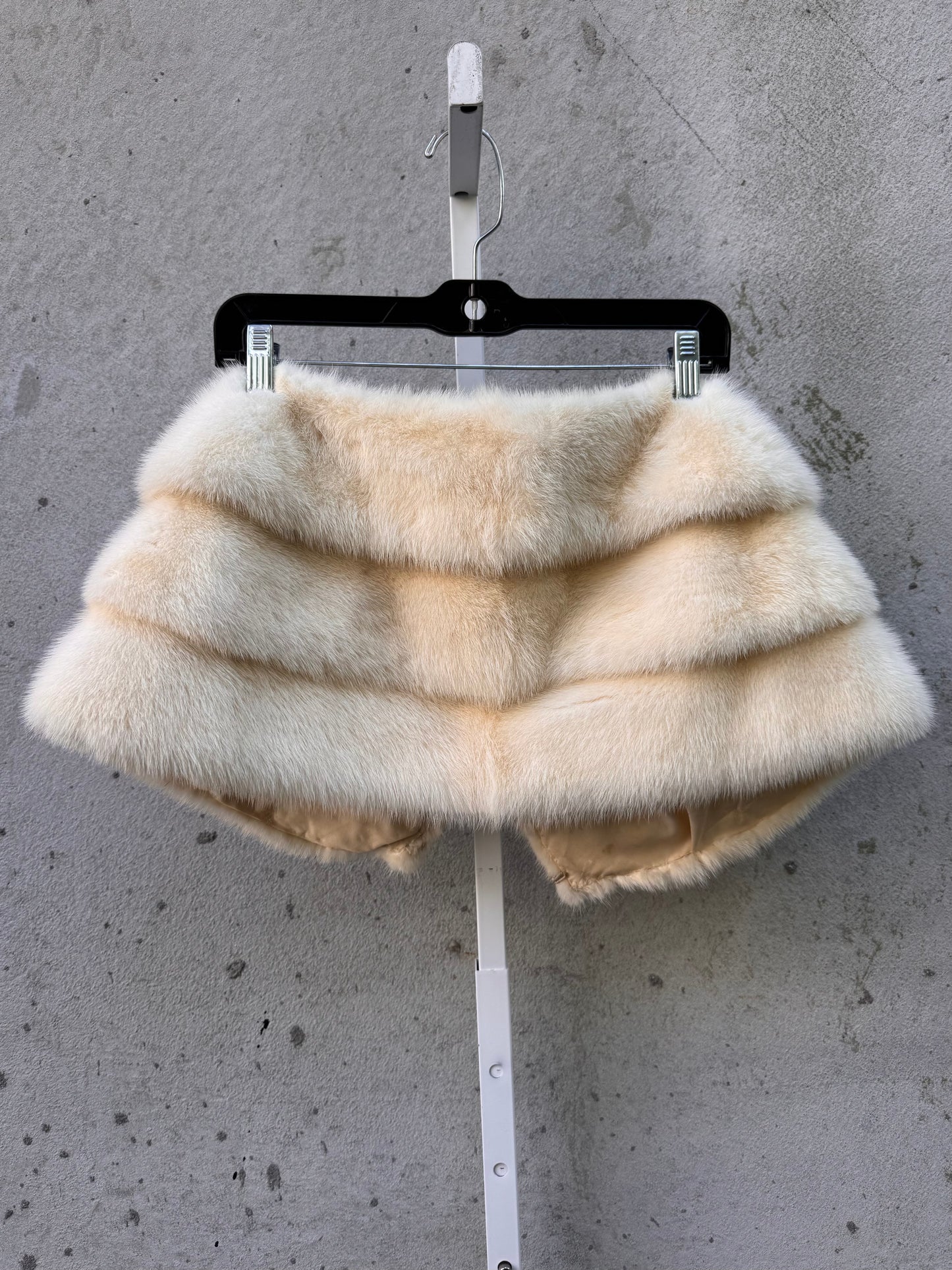 White Fur Stole
